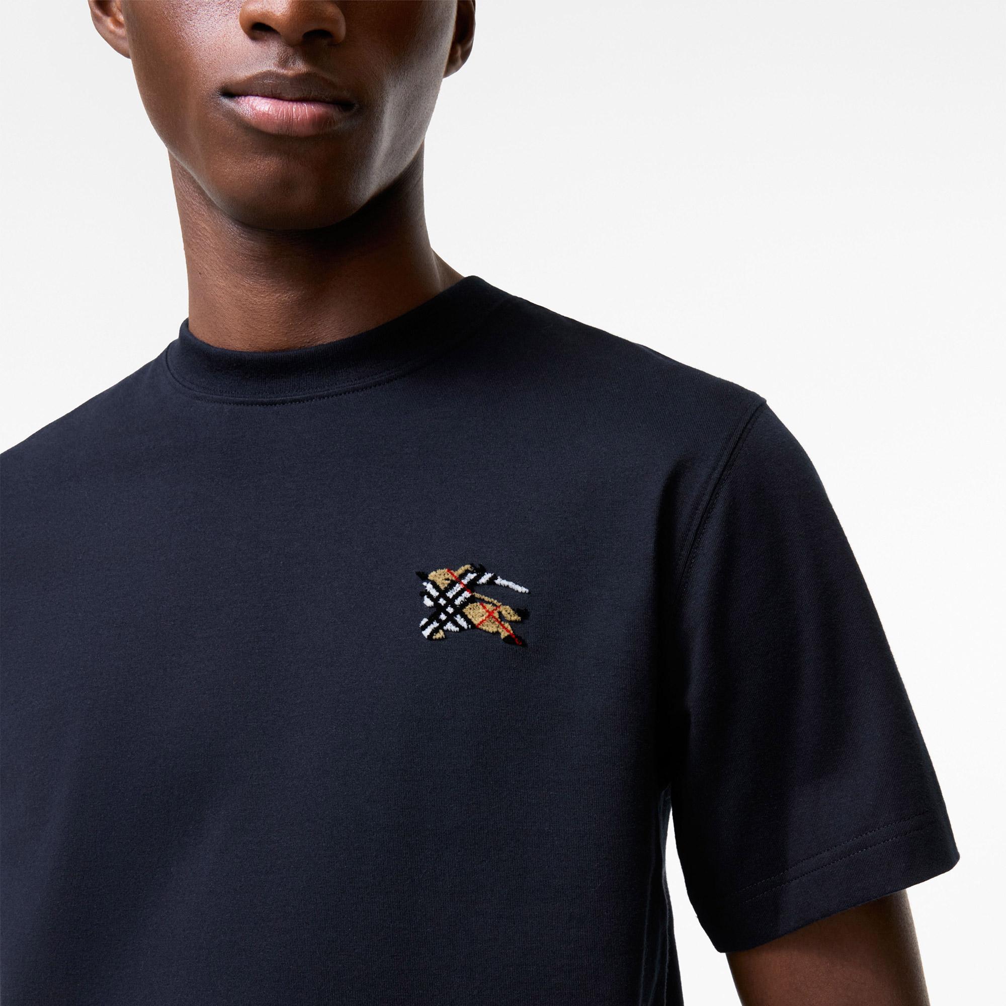 Burberry Seth Tfg Ekd Erkek Lacivert T-Shirt