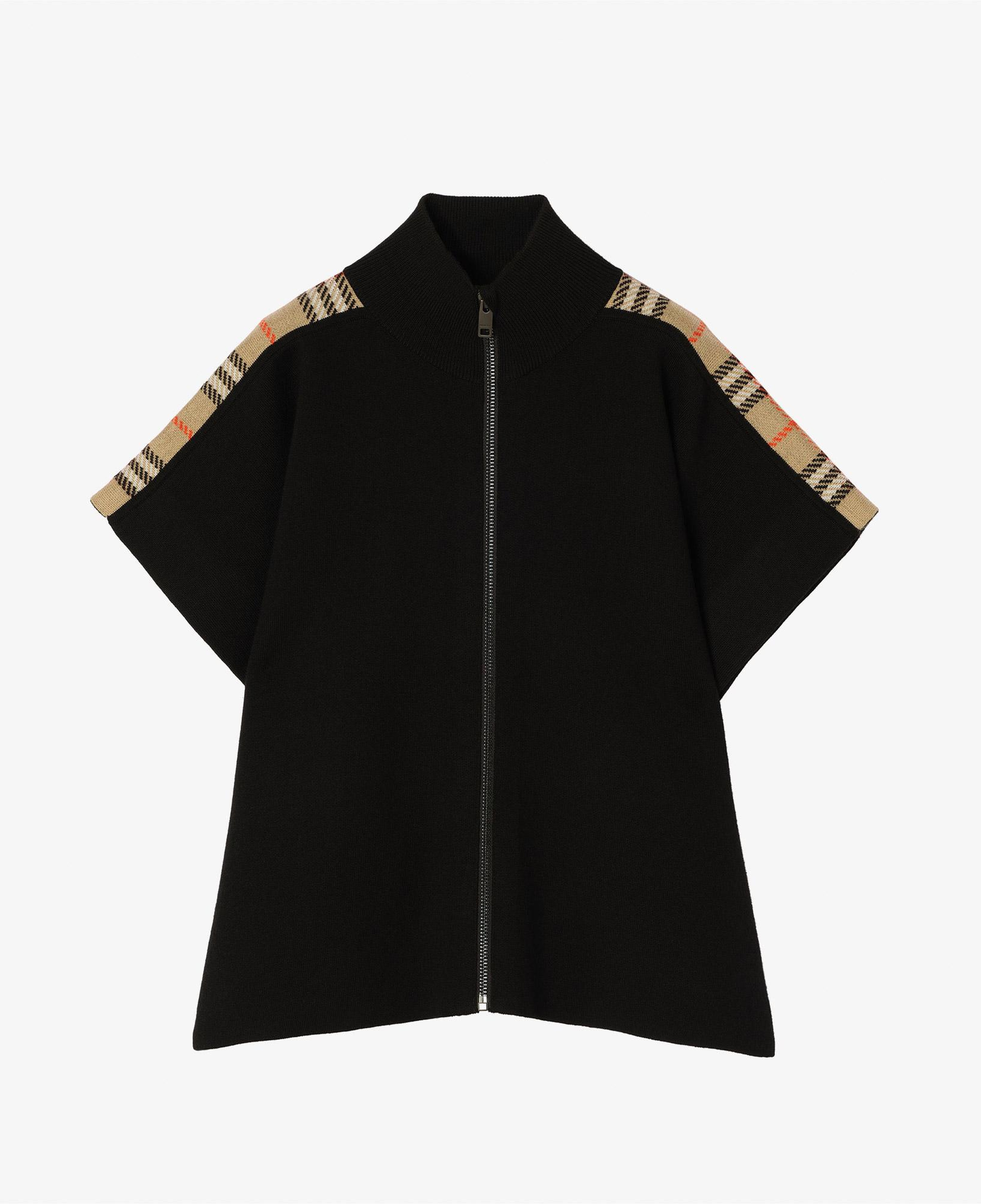 Burberry Izza Check Çocuk Siyah Panço