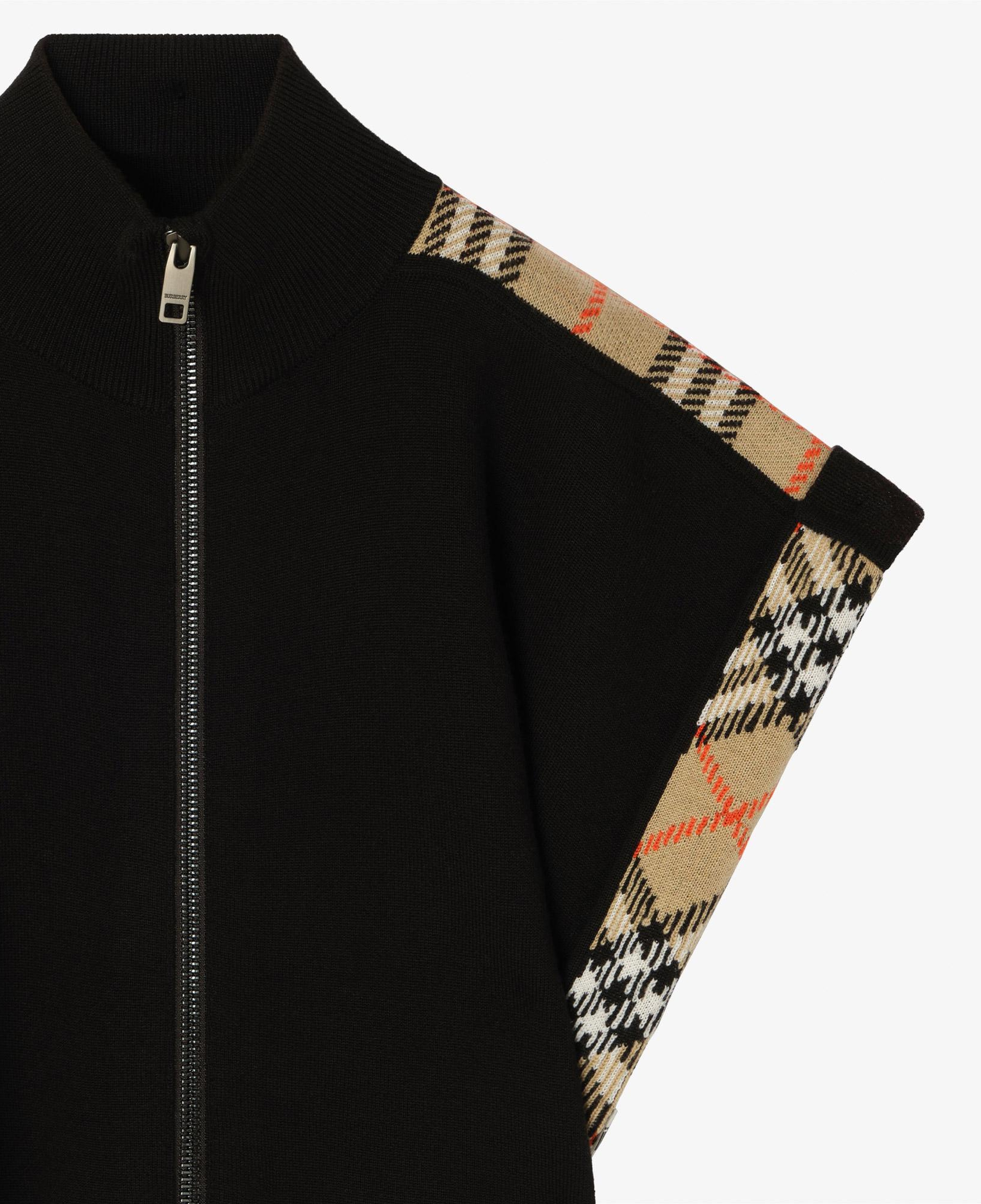Burberry Izza Check Çocuk Siyah Panço