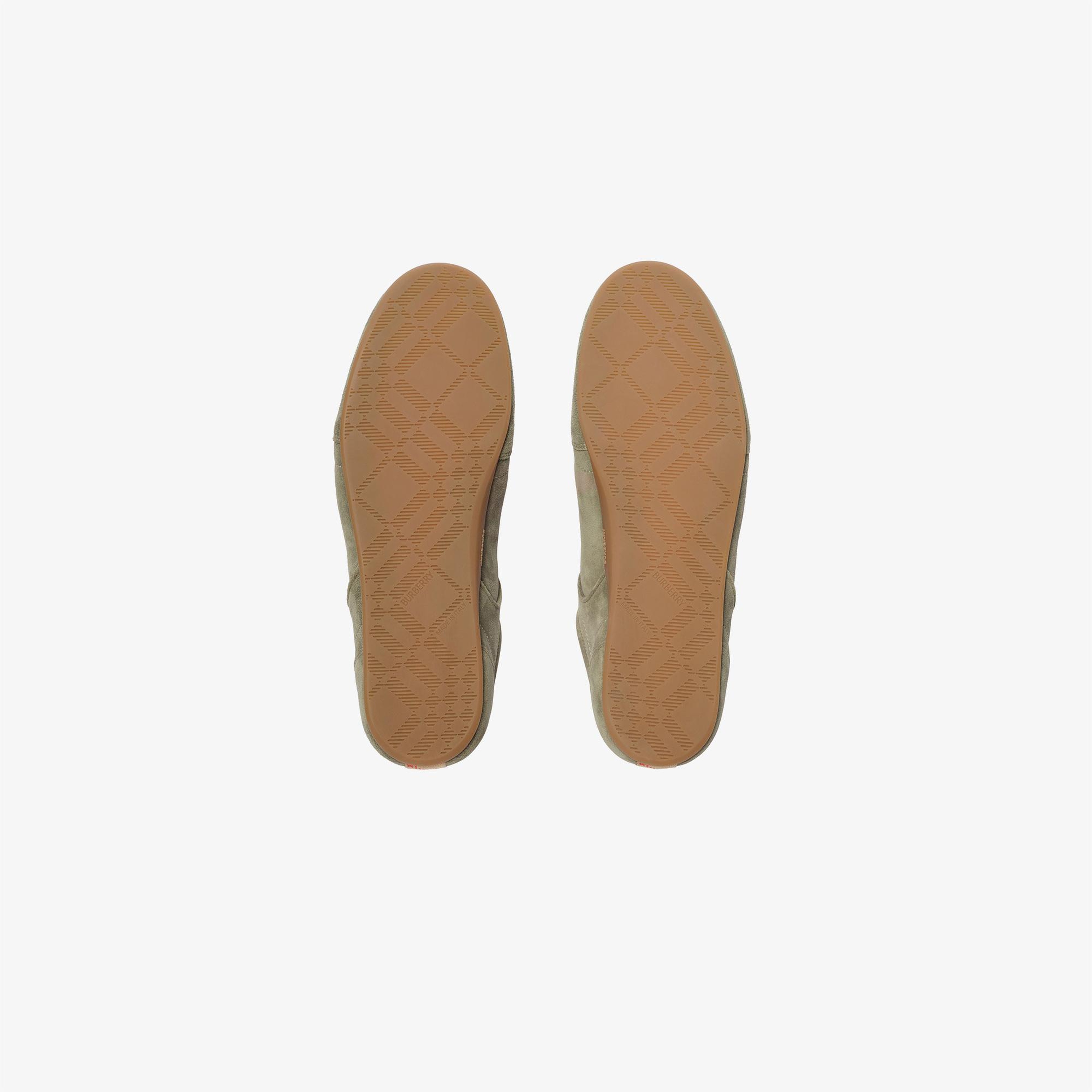 Burberry Knight Erkek Haki Sneaker