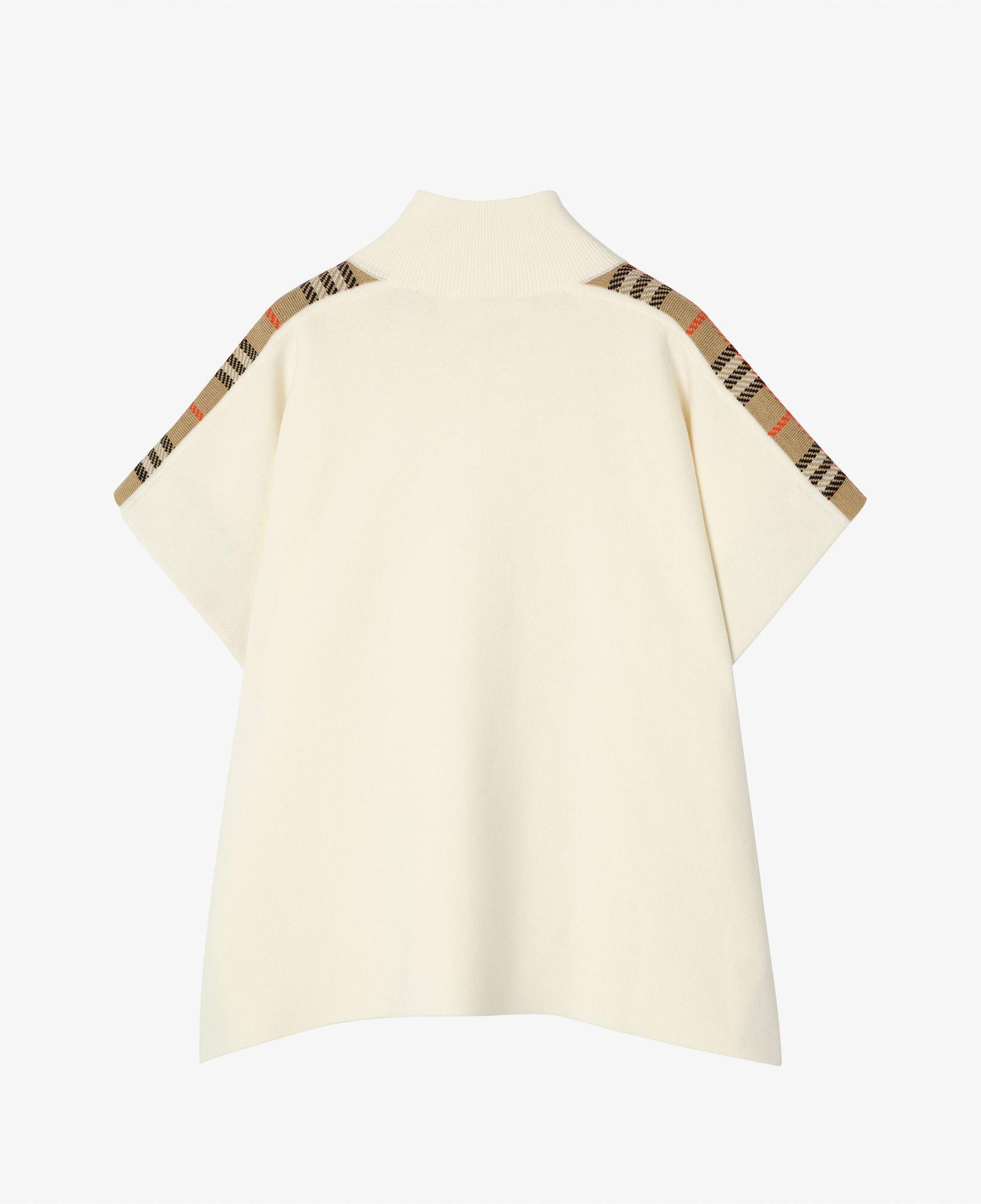 Burberry Izza Check Çocuk Beyaz Panço