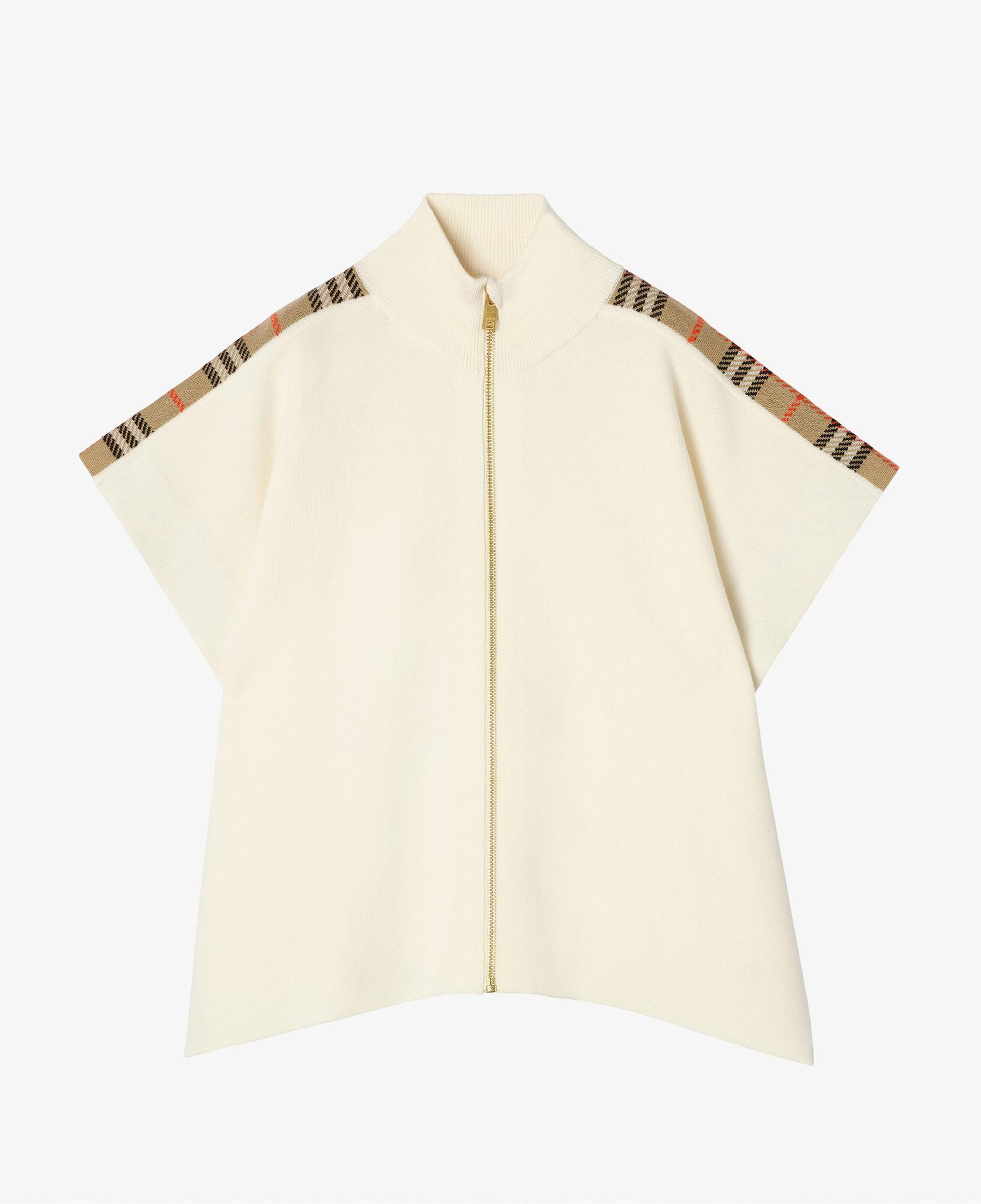 Burberry Izza Check Çocuk Beyaz Panço