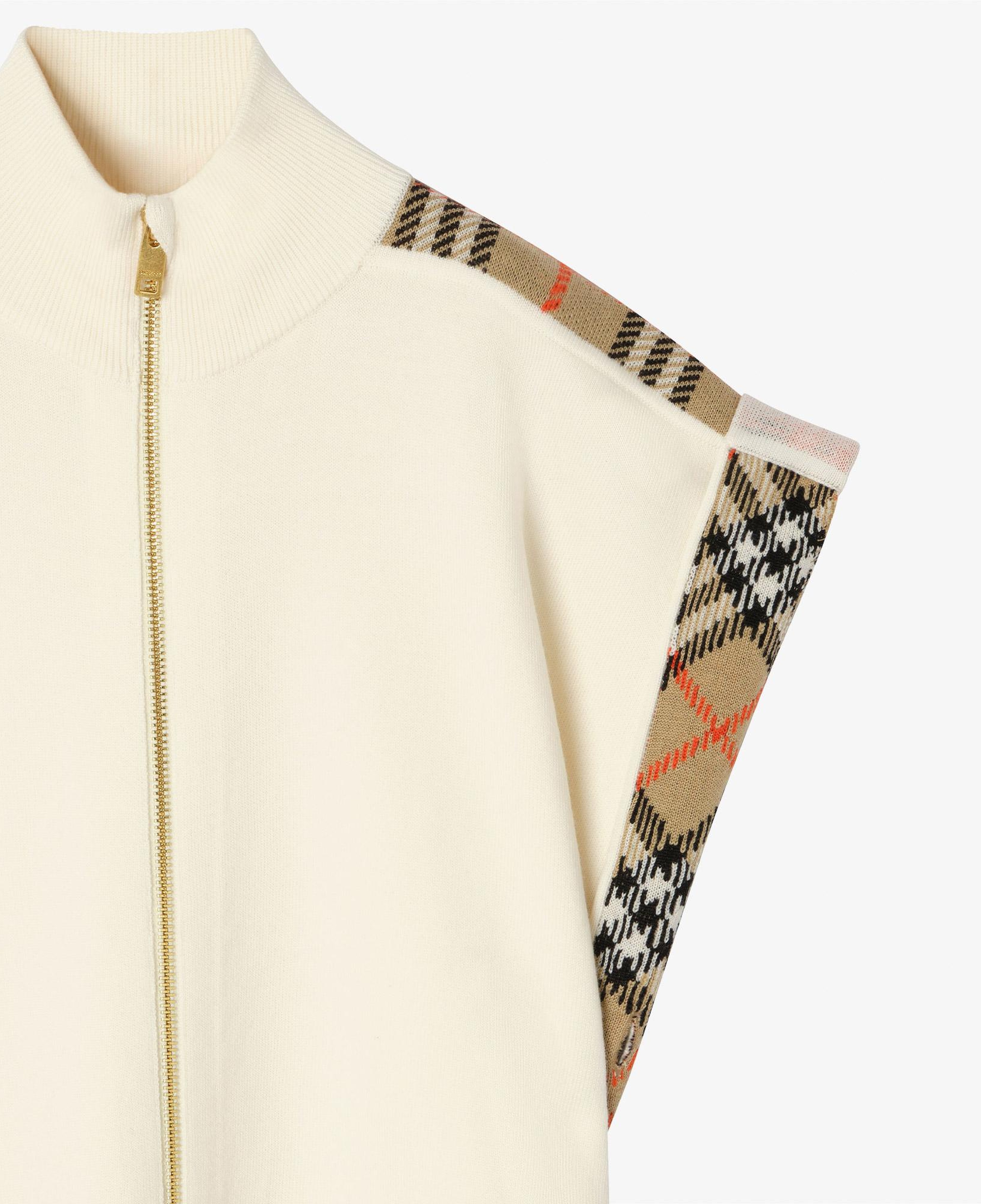 Burberry Izza Check Çocuk Beyaz Panço