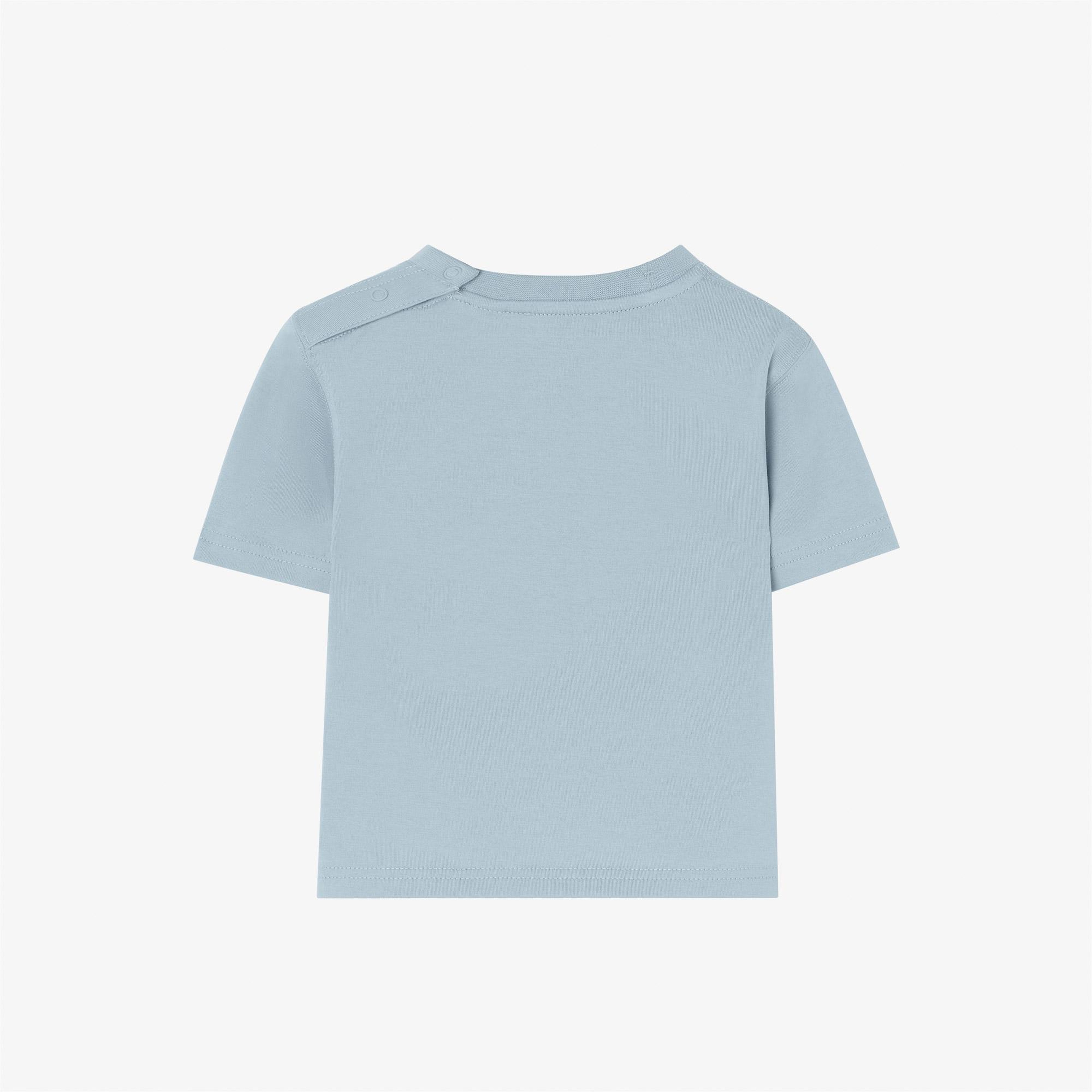 Burberry Cedar Crest Çocuk Mavi T-Shirt