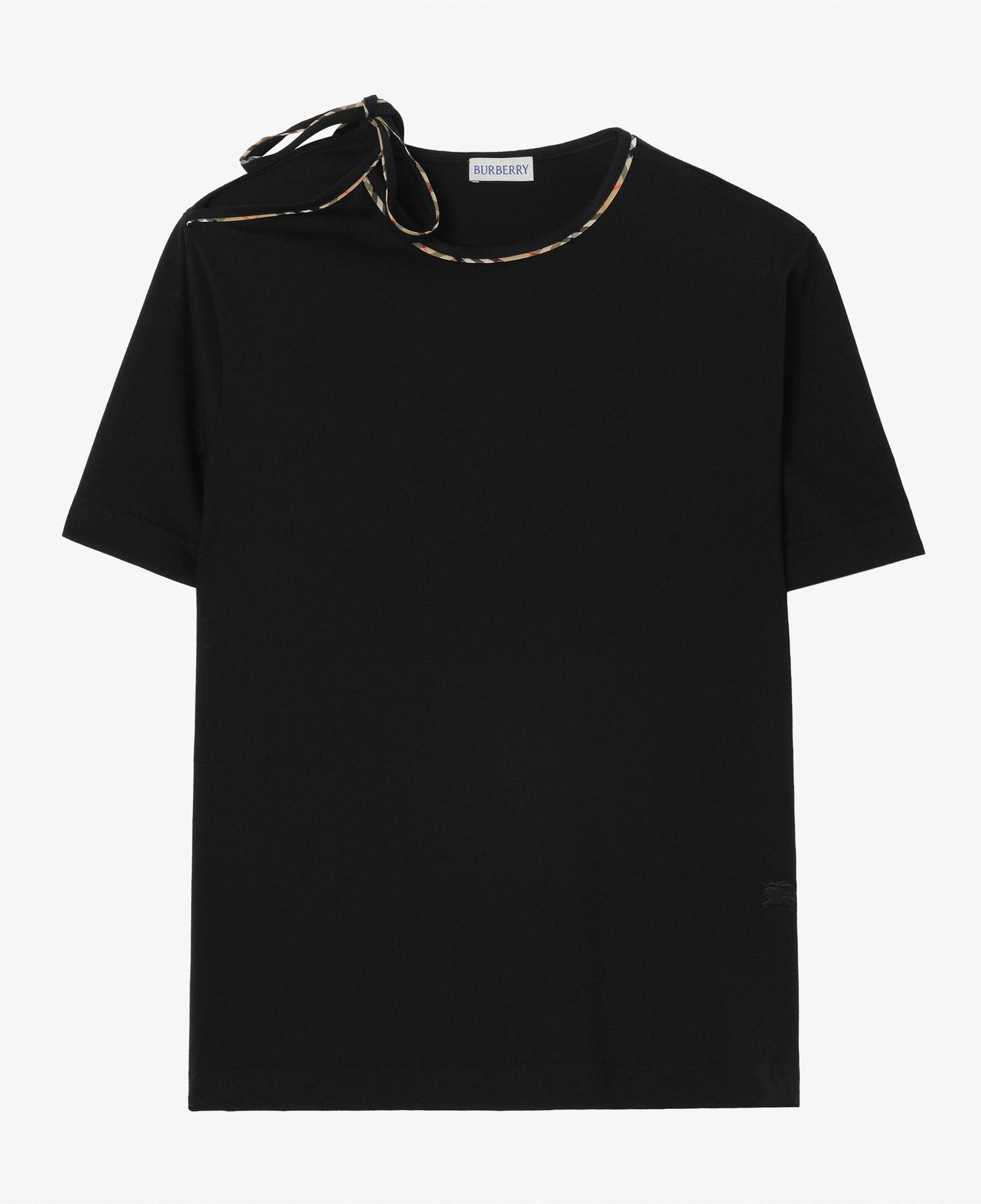 Burberry Frankie Bow Kadın Siyah T-Shirt