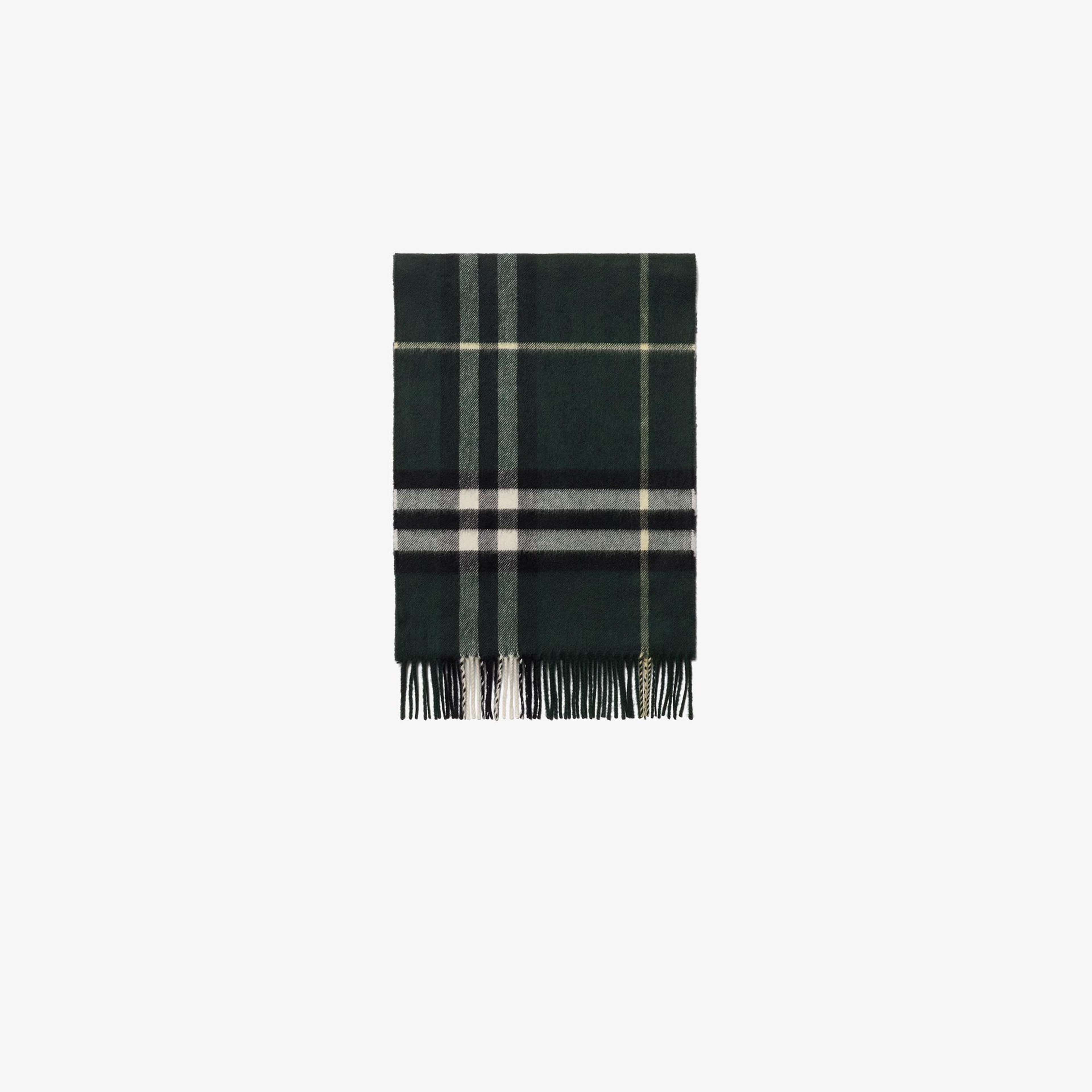 Burberry Giant Check Kadın Yeşil Atkı