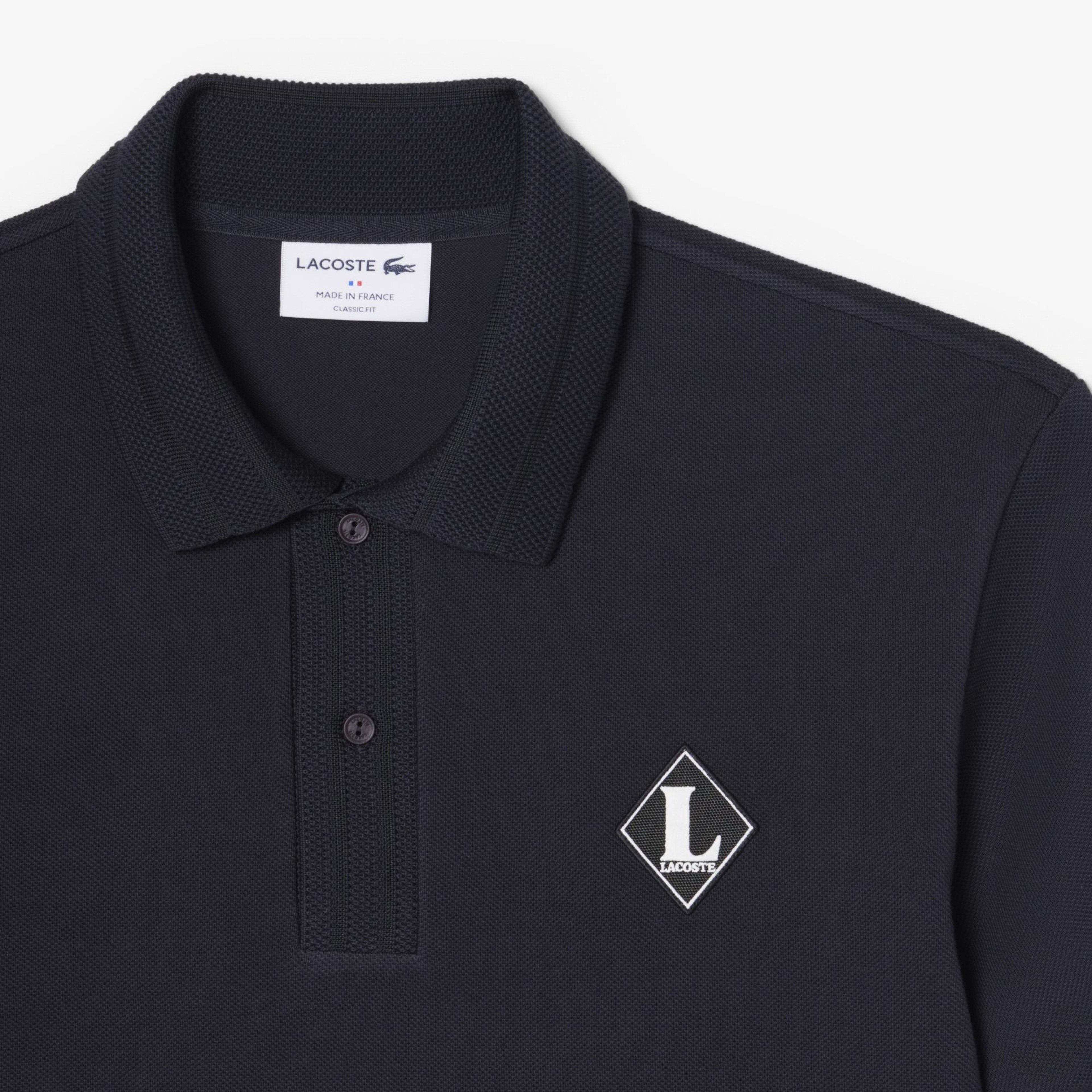 Erkek Classic Fit Koyu Gri Polo