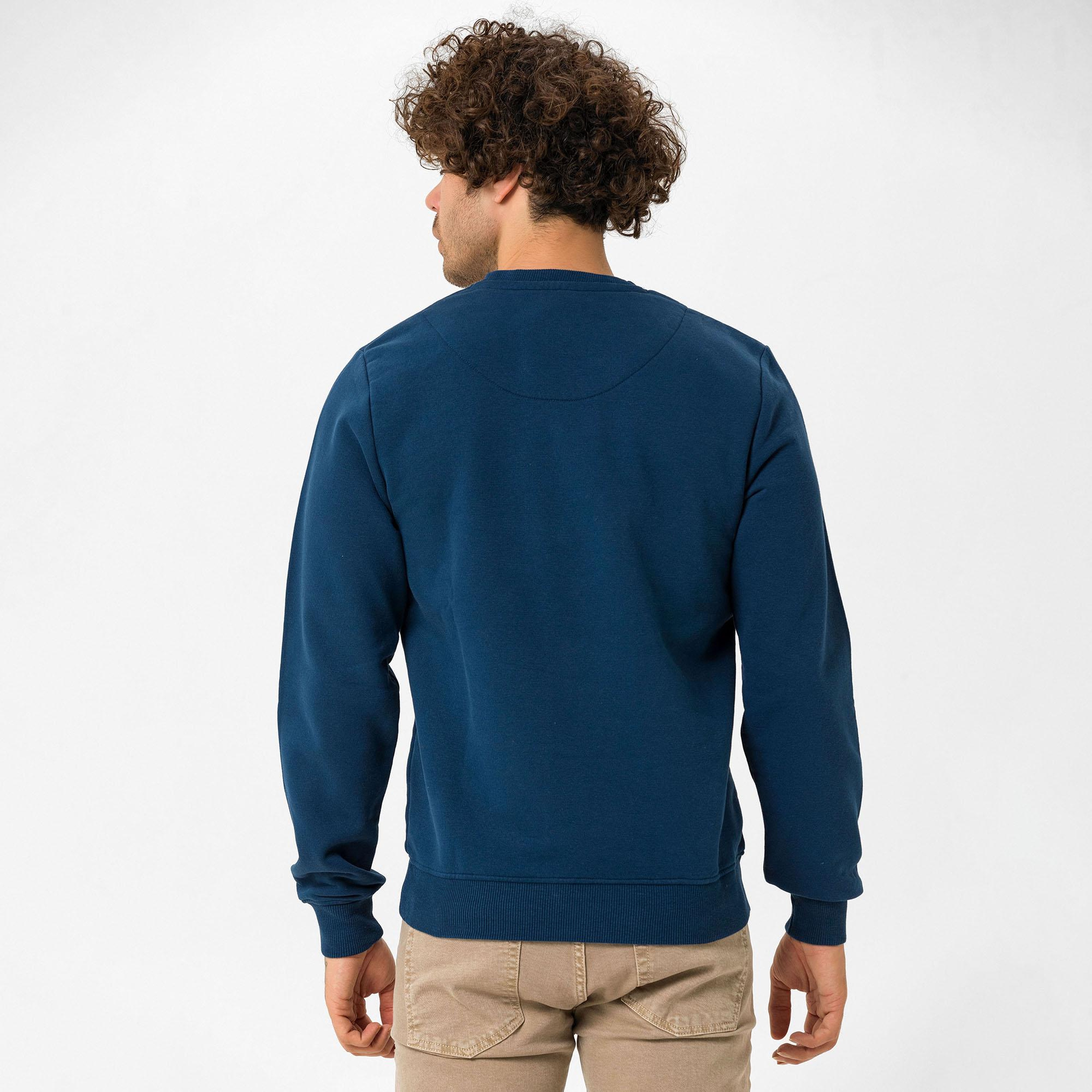 Routefield Harv Erkek Mavi Sweat