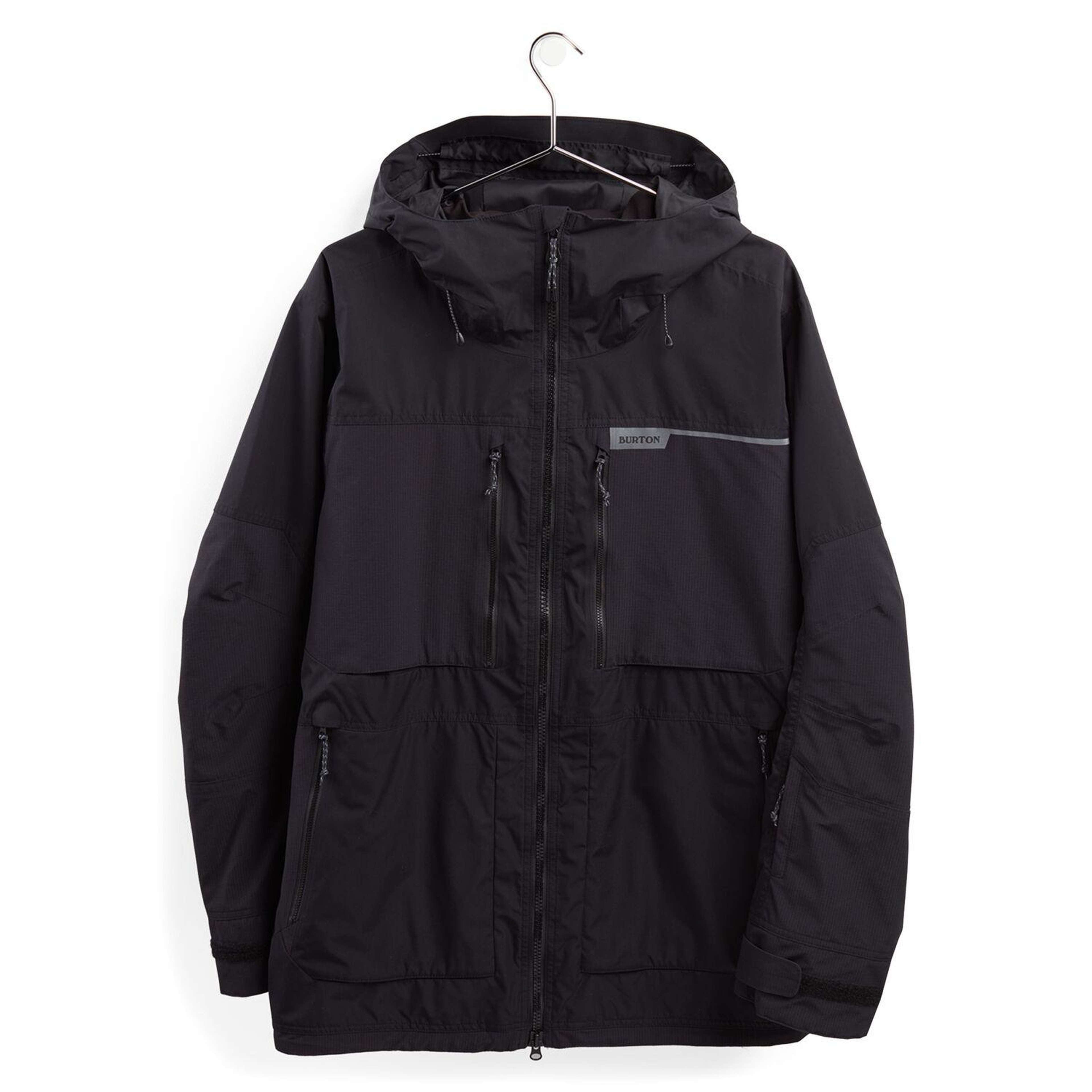 Burton Frostner Erkek Siyah Snowboard Ceketi