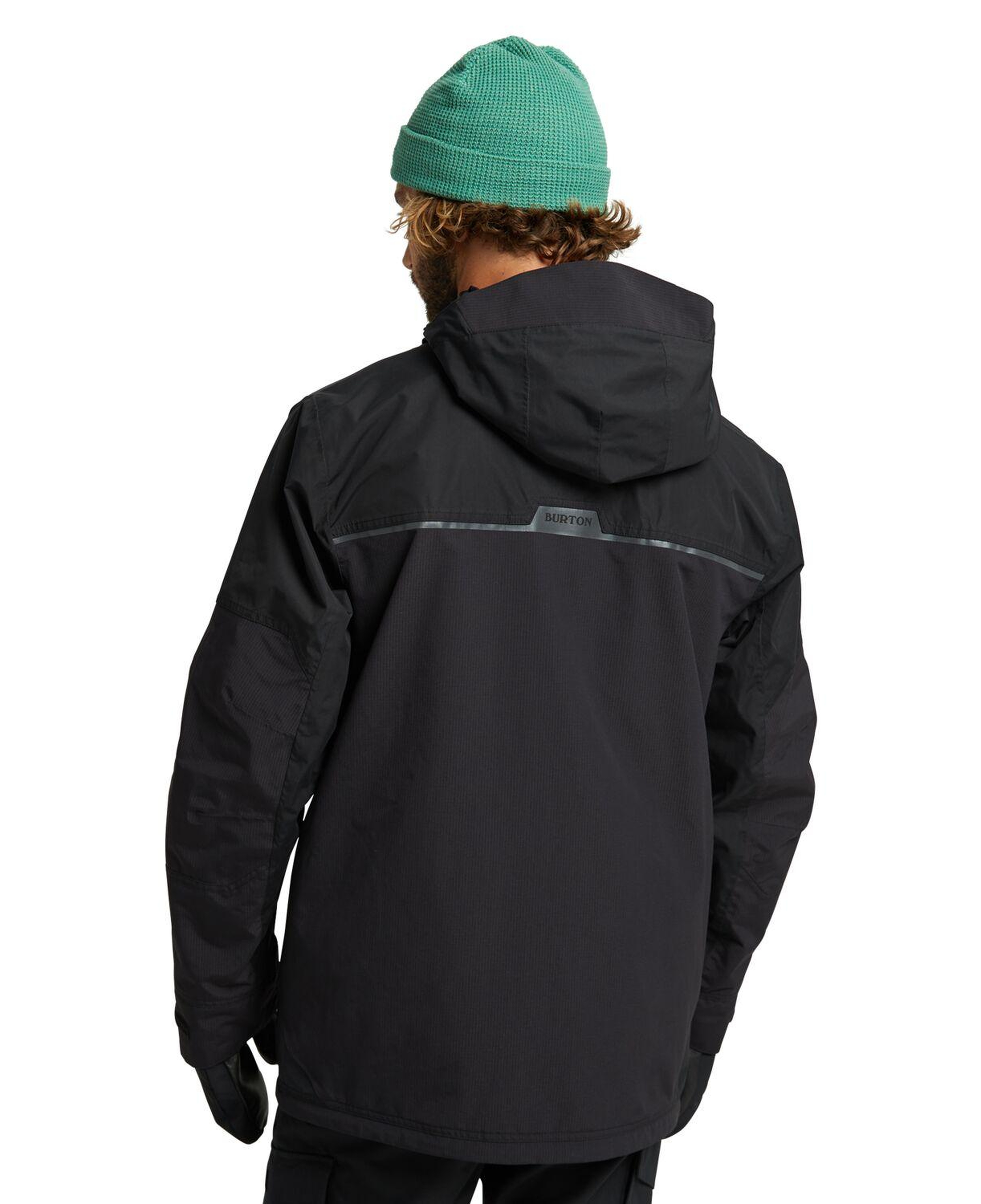 Burton Frostner Erkek Siyah Snowboard Ceketi