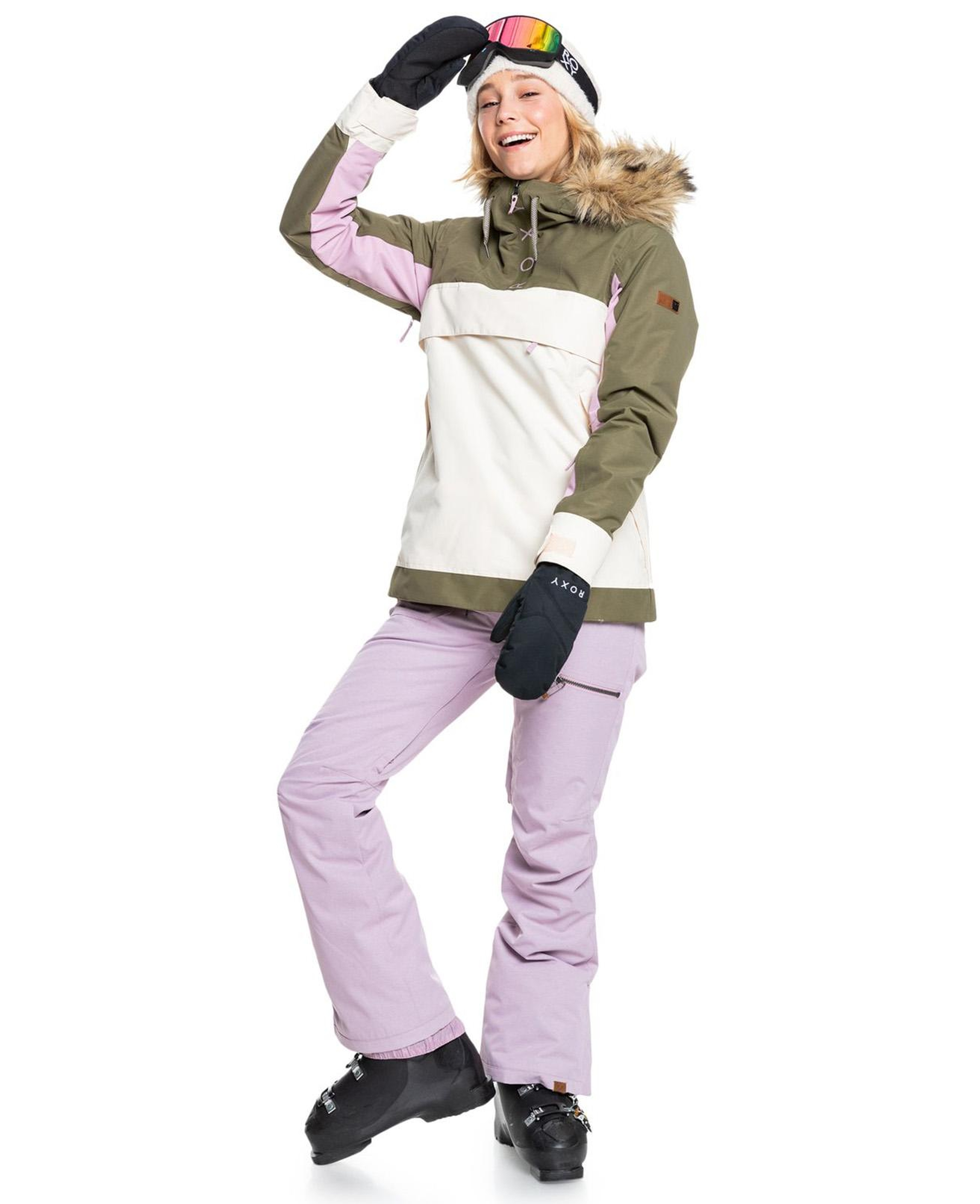 Roxy Shelter Kadın Yeşil Snowboard Ceketi