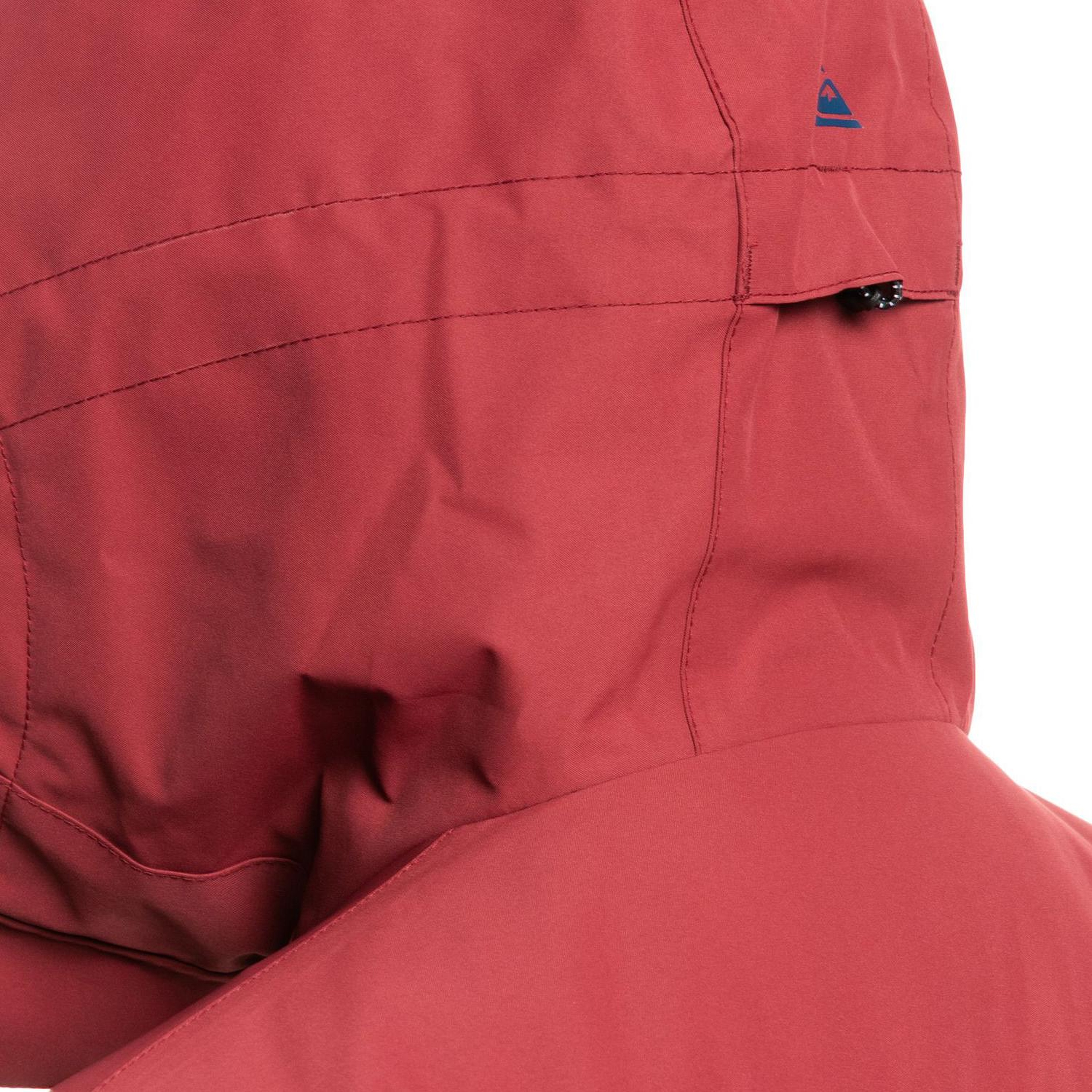 Quiksilver Mission Solid Erkek Kırmızı Snowboard Ceketi