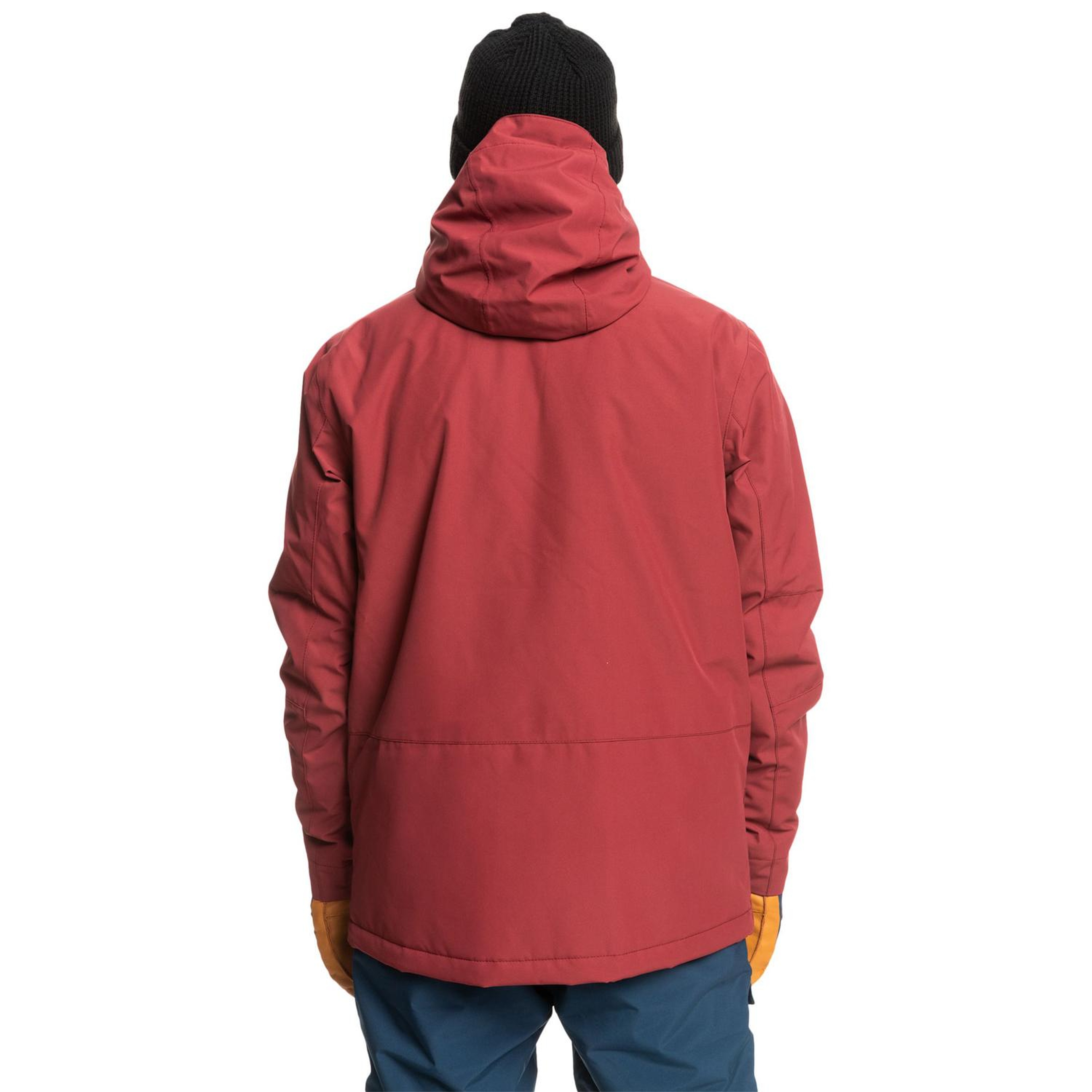Quiksilver Mission Solid Erkek Kırmızı Snowboard Ceketi