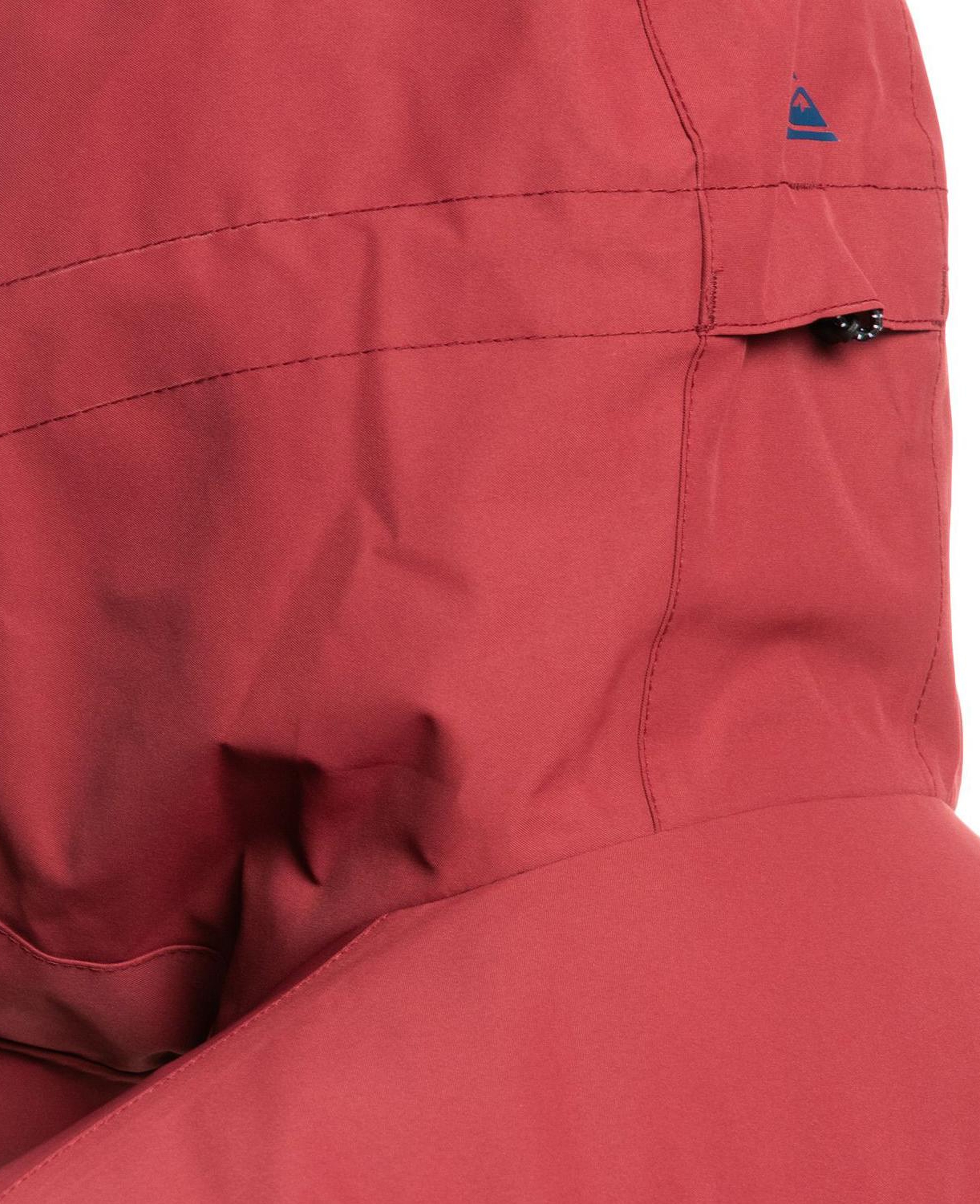 Quiksilver Mission Solid Erkek Kırmızı Snowboard Ceketi
