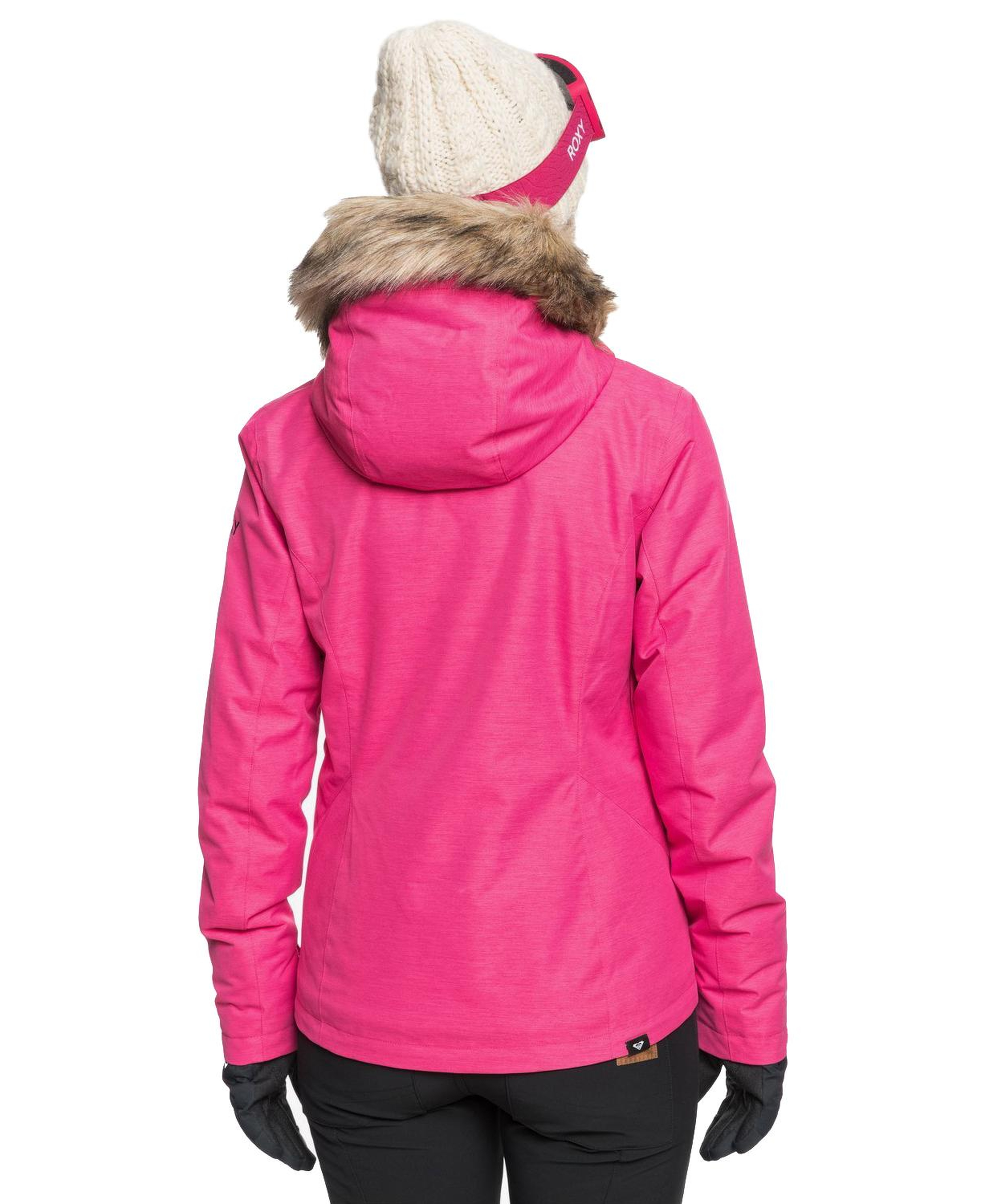 Roxy Jet Ski Solid Kadın Pembe Snowboard Ceketi