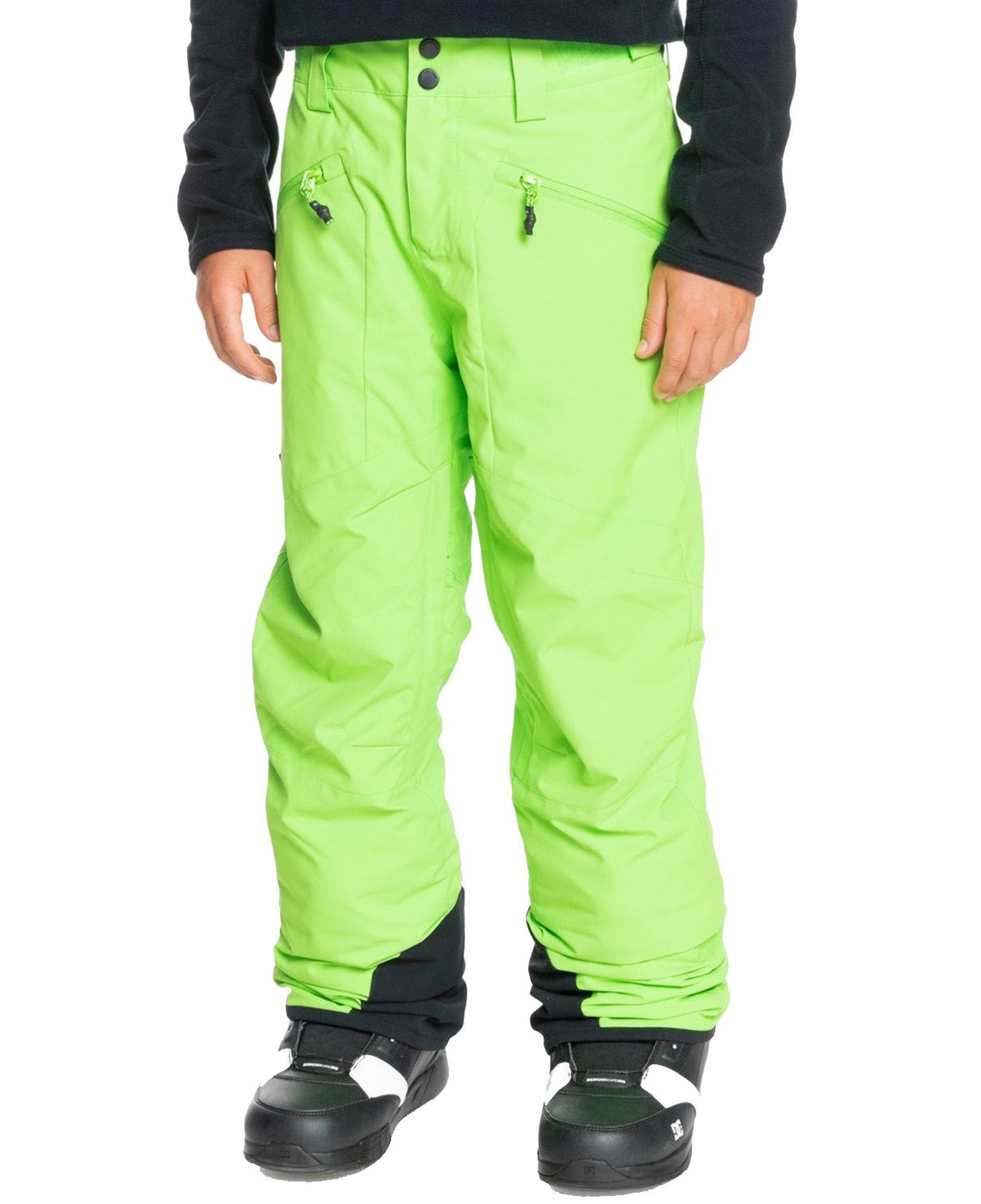 Quiksilver Boundry Youth Erkek Çocuk Yeşil Snowboard Pantolonu