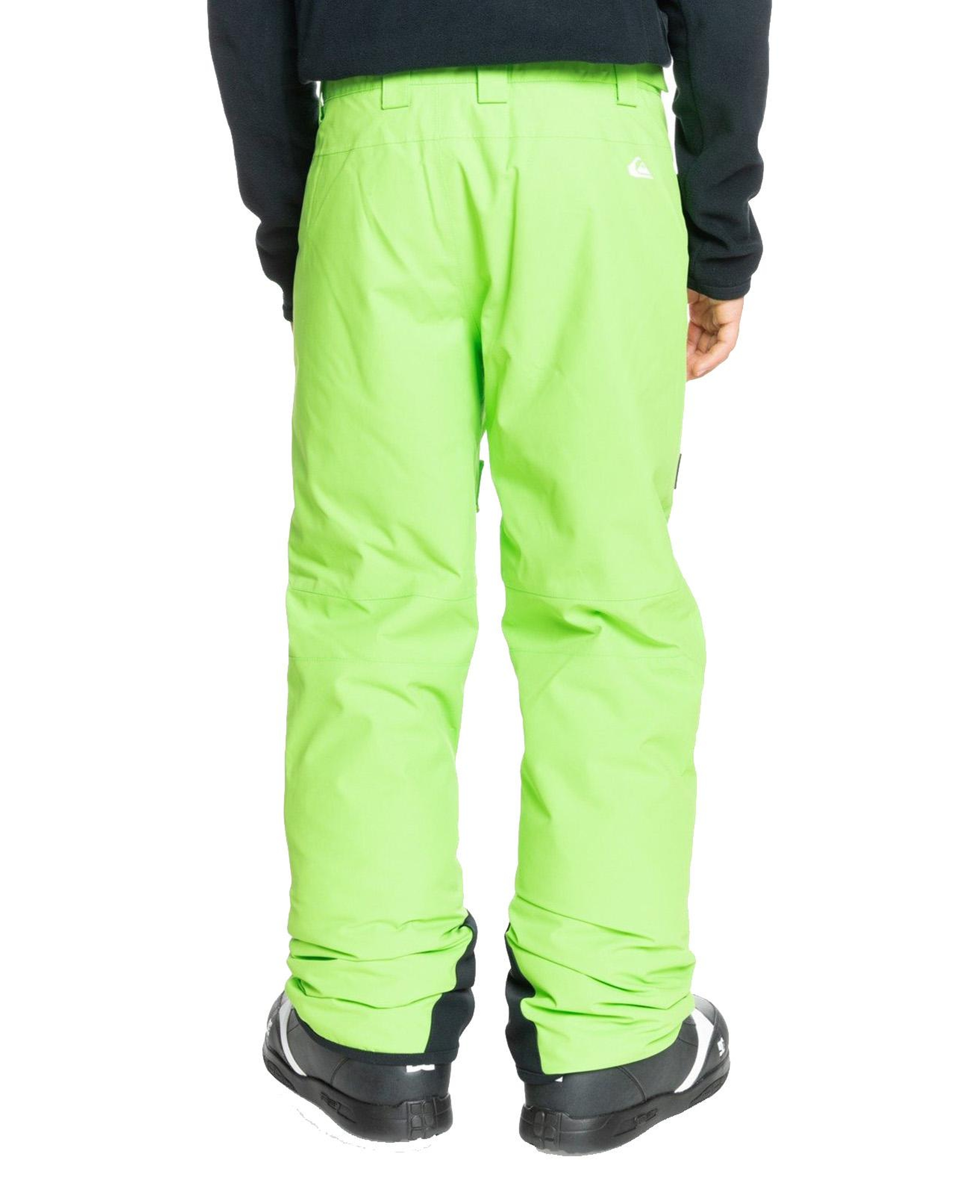 Quiksilver Boundry Youth Erkek Çocuk Yeşil Snowboard Pantolonu