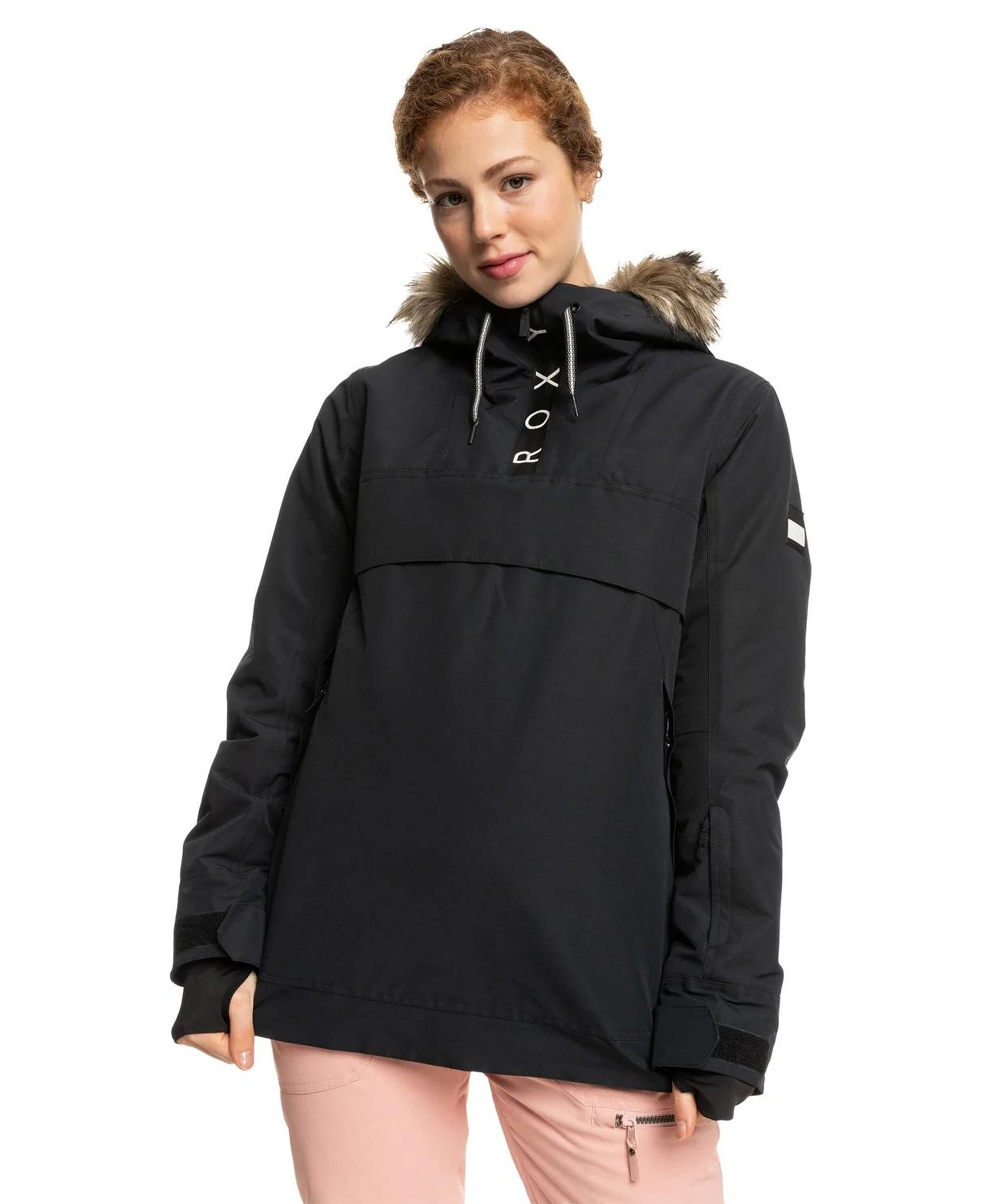 Roxy Shelter Kadın Siyah Snowboard Ceketi