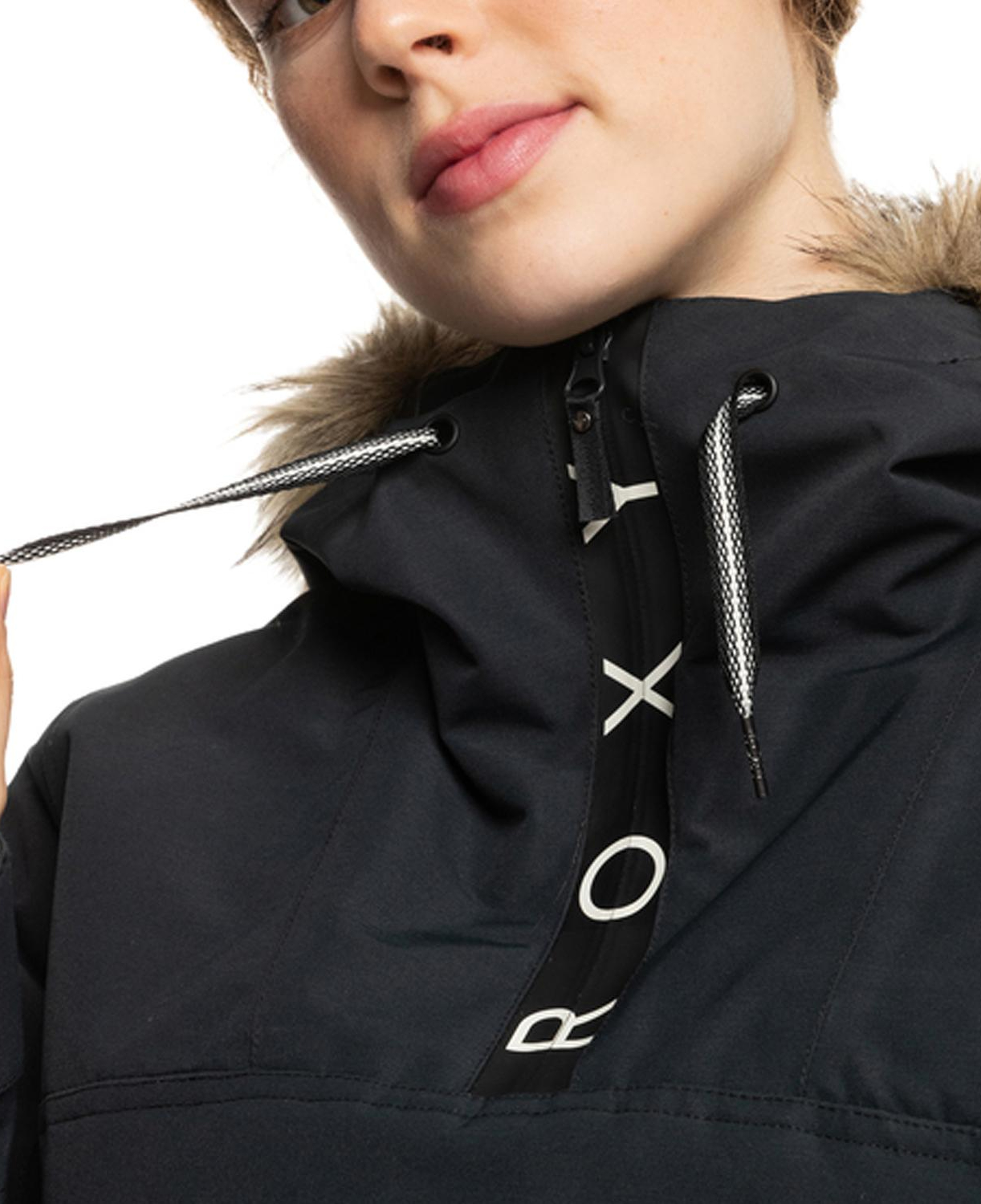 Roxy Shelter Kadın Siyah Snowboard Ceketi