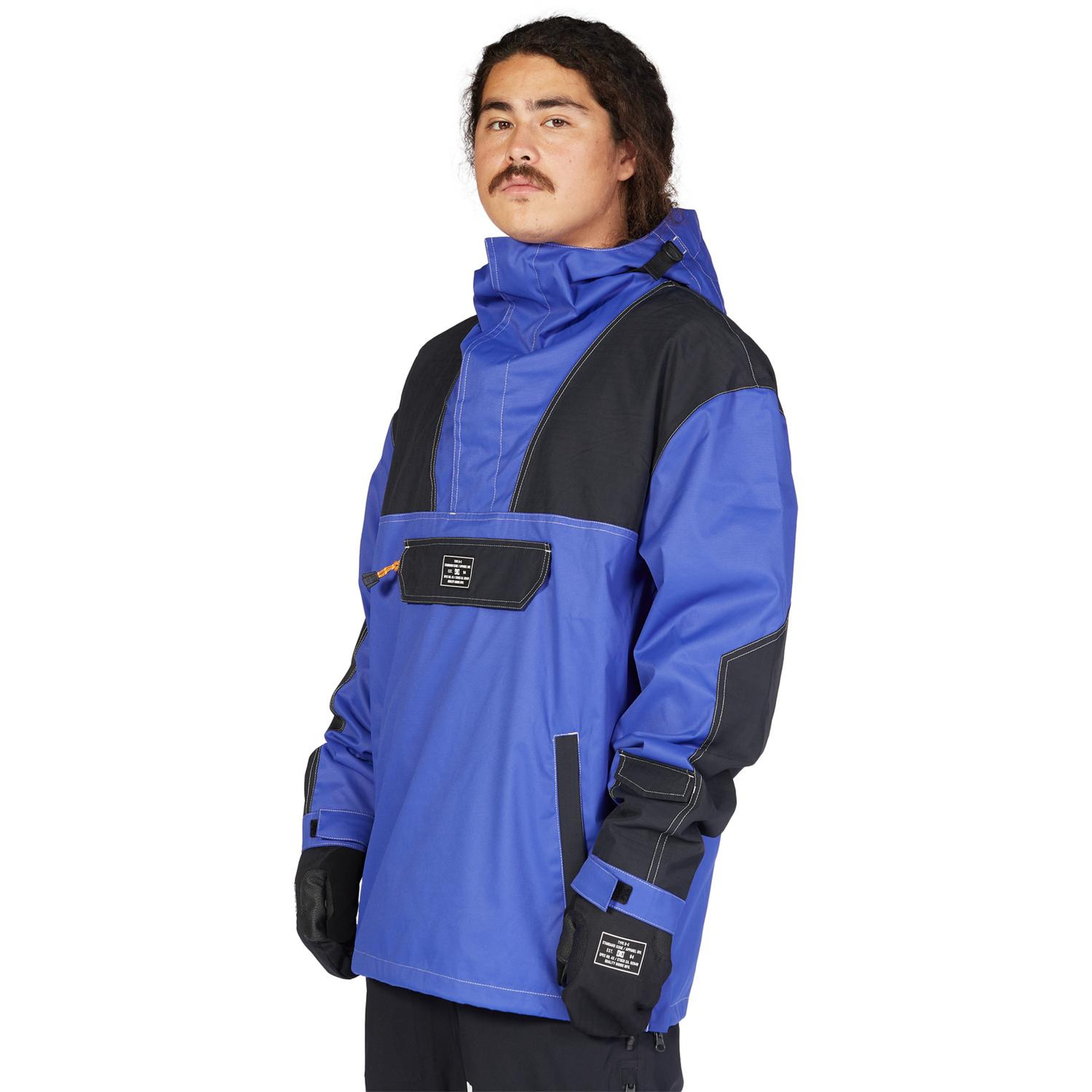 Dc Dc-43 Anorak Erkek Mavi Snowboard Ceketi