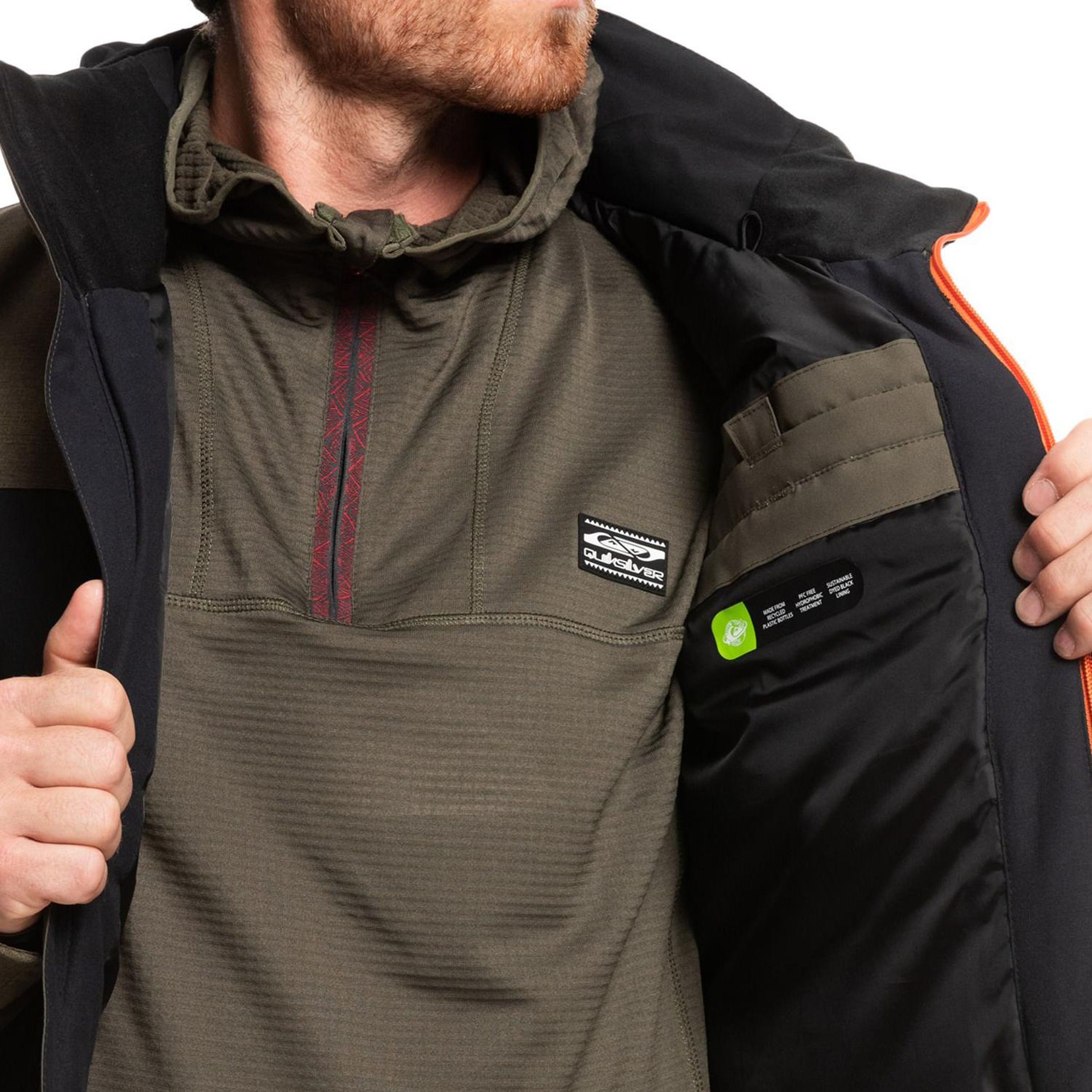Quiksilver Dawson Erkek Snowboard Ceketi