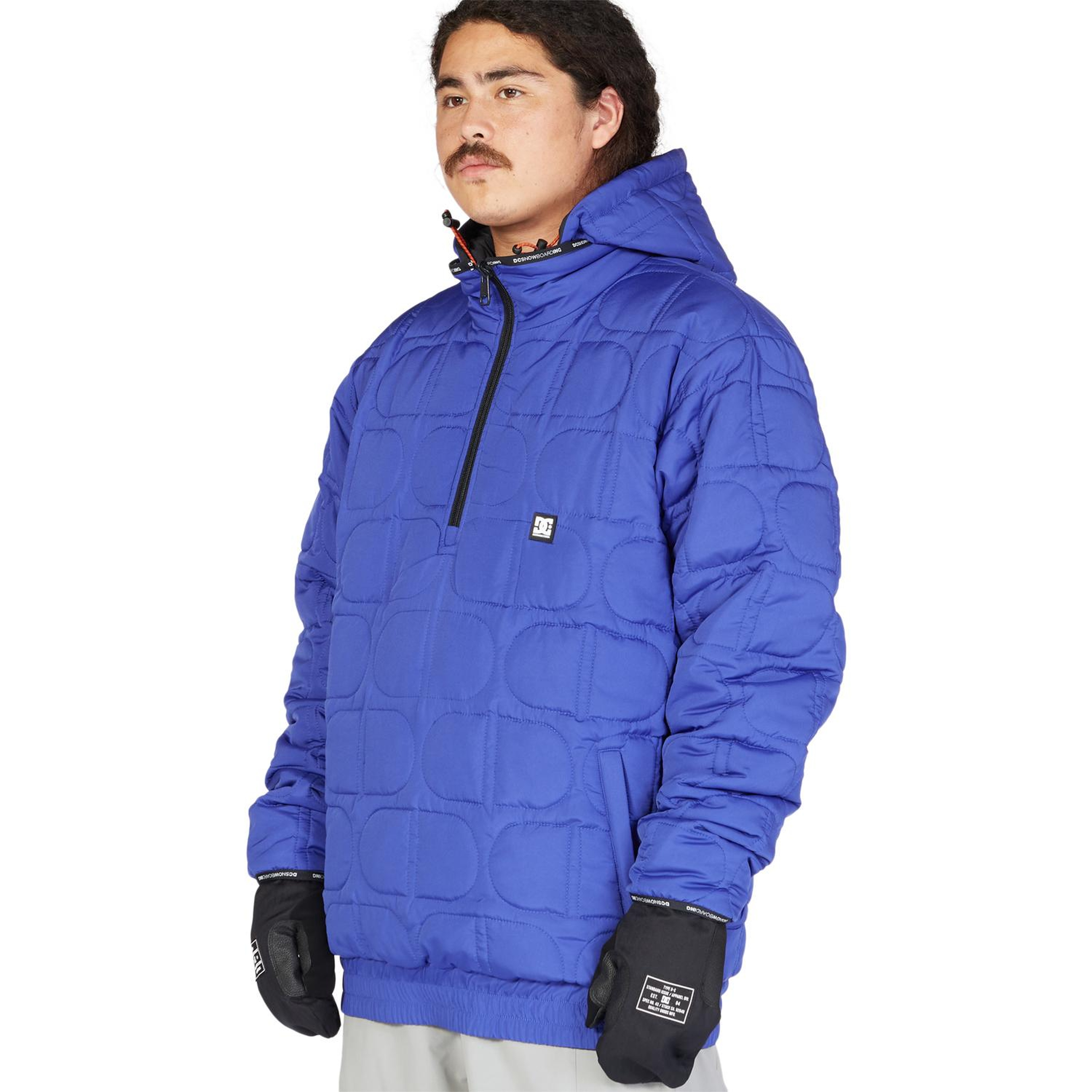 Dc Transition Reversible Anorak Erkek Siyah Snowboard Ceketi