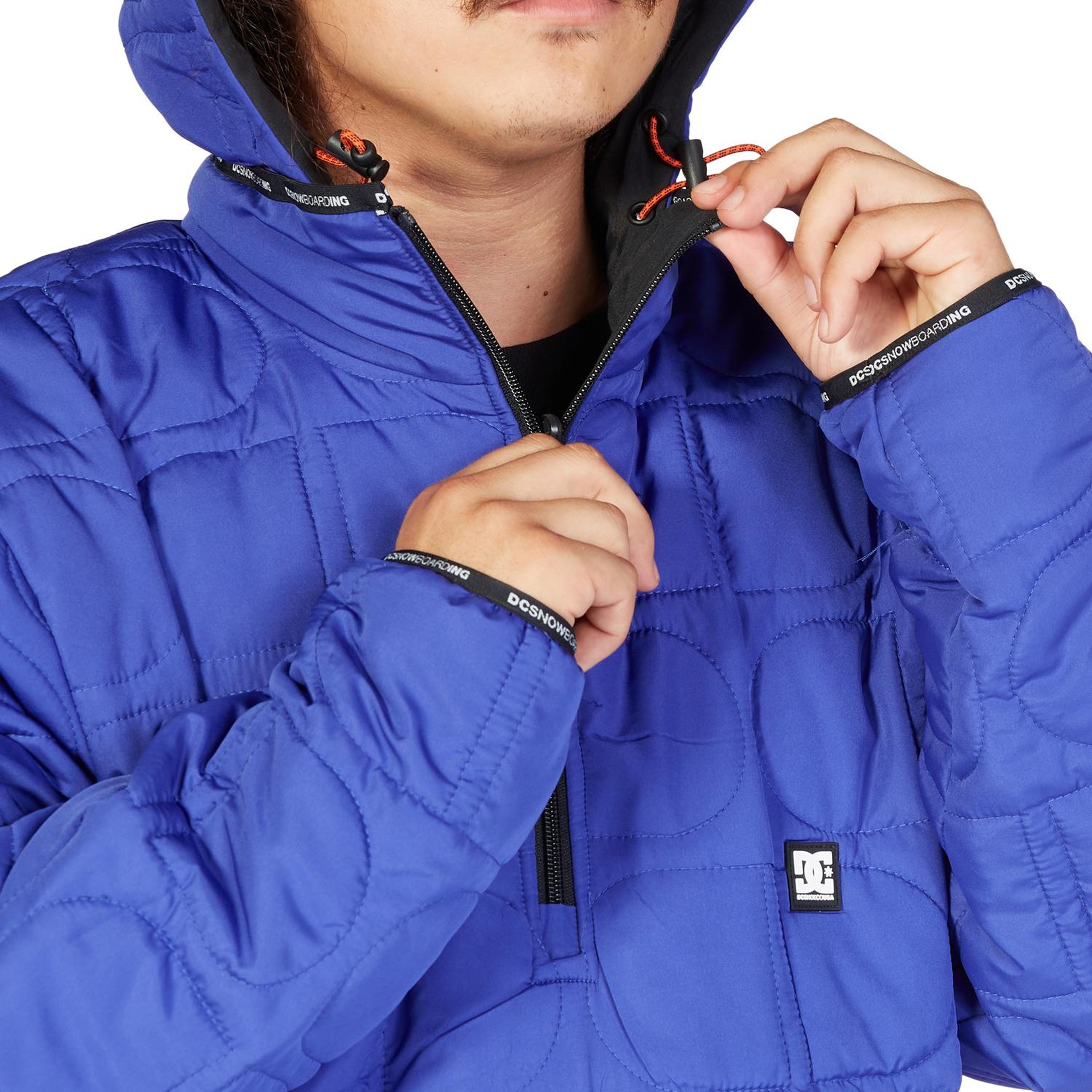 Dc Transition Reversible Anorak Erkek Siyah Snowboard Ceketi