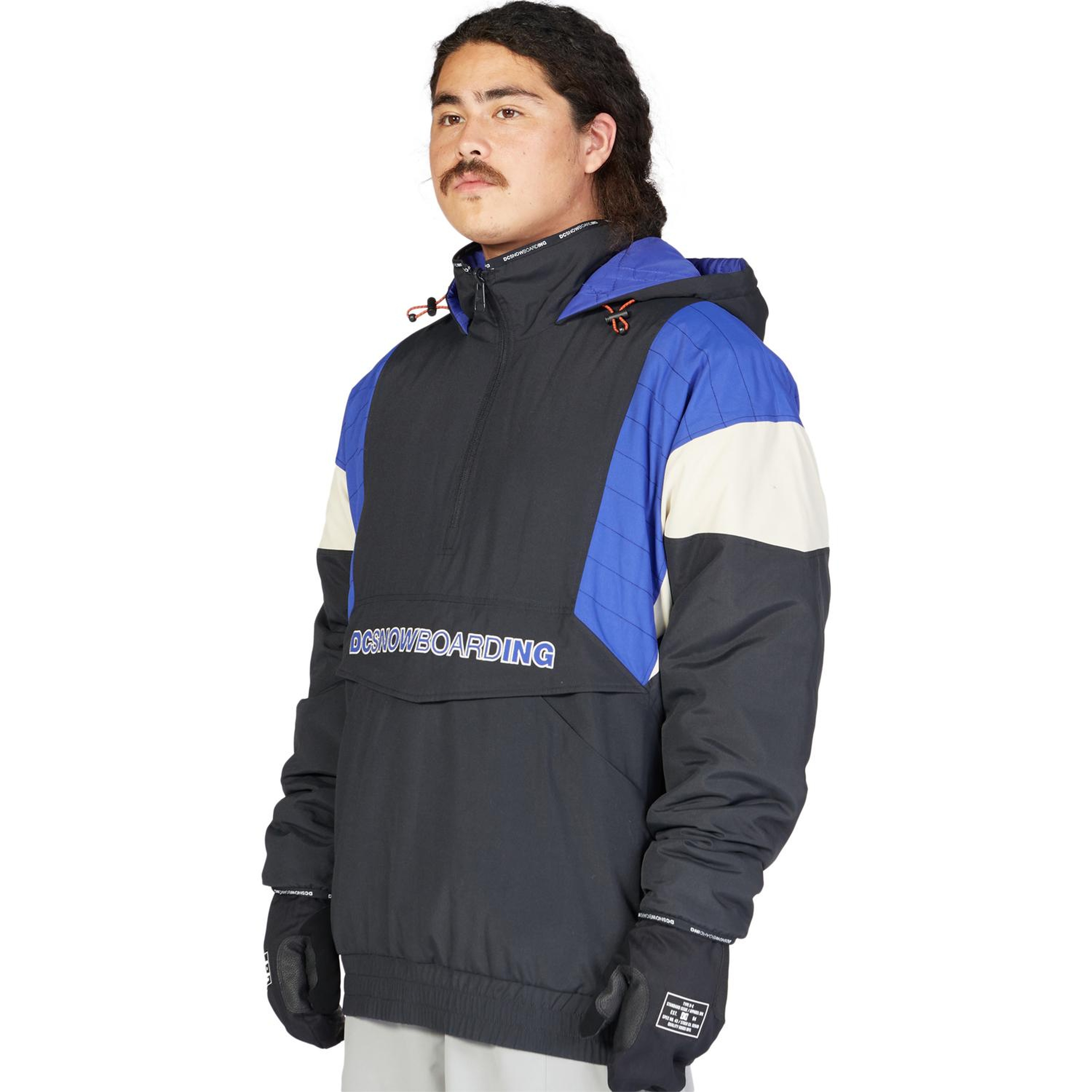 Dc Transition Reversible Anorak Erkek Siyah Snowboard Ceketi