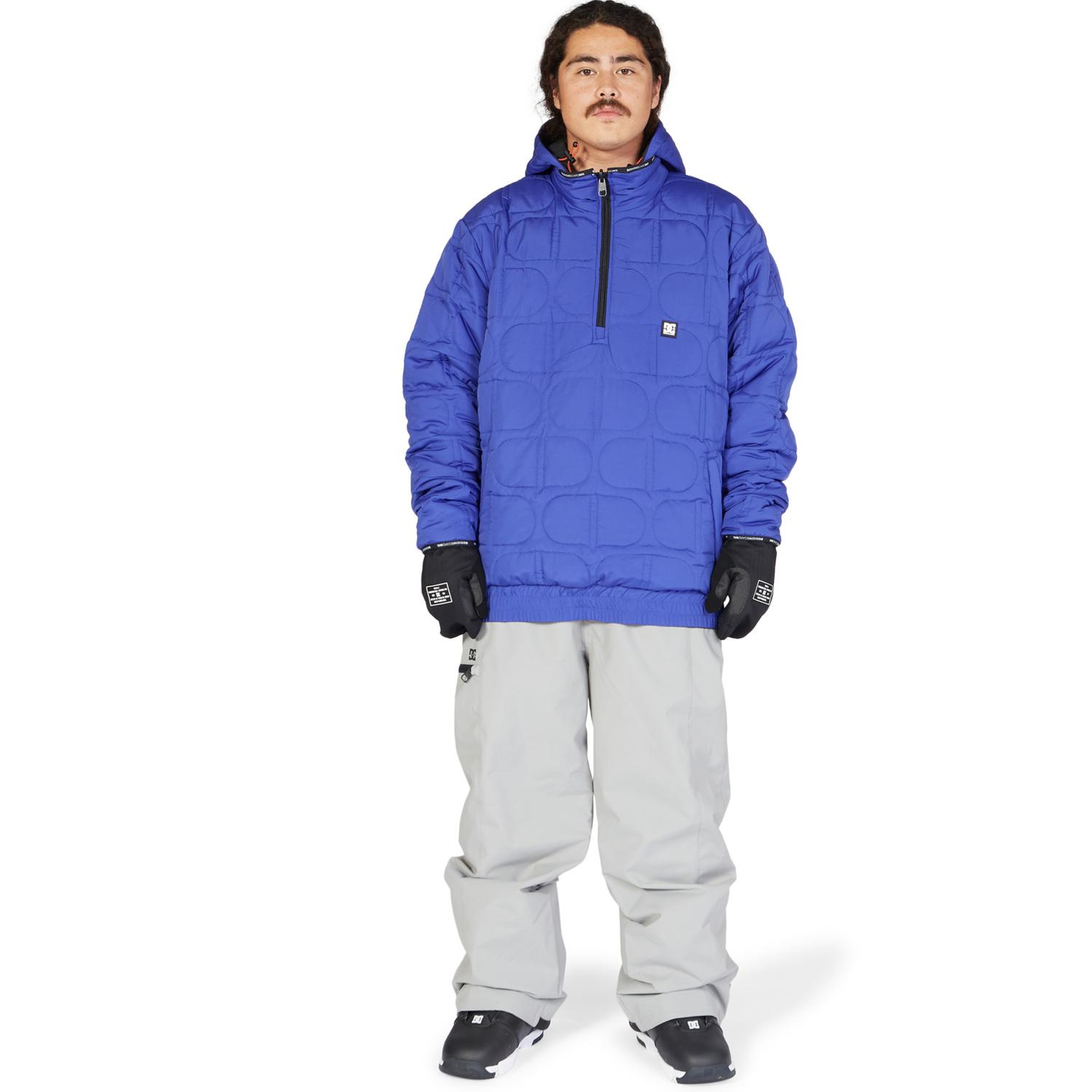 Dc Transition Reversible Anorak Erkek Siyah Snowboard Ceketi