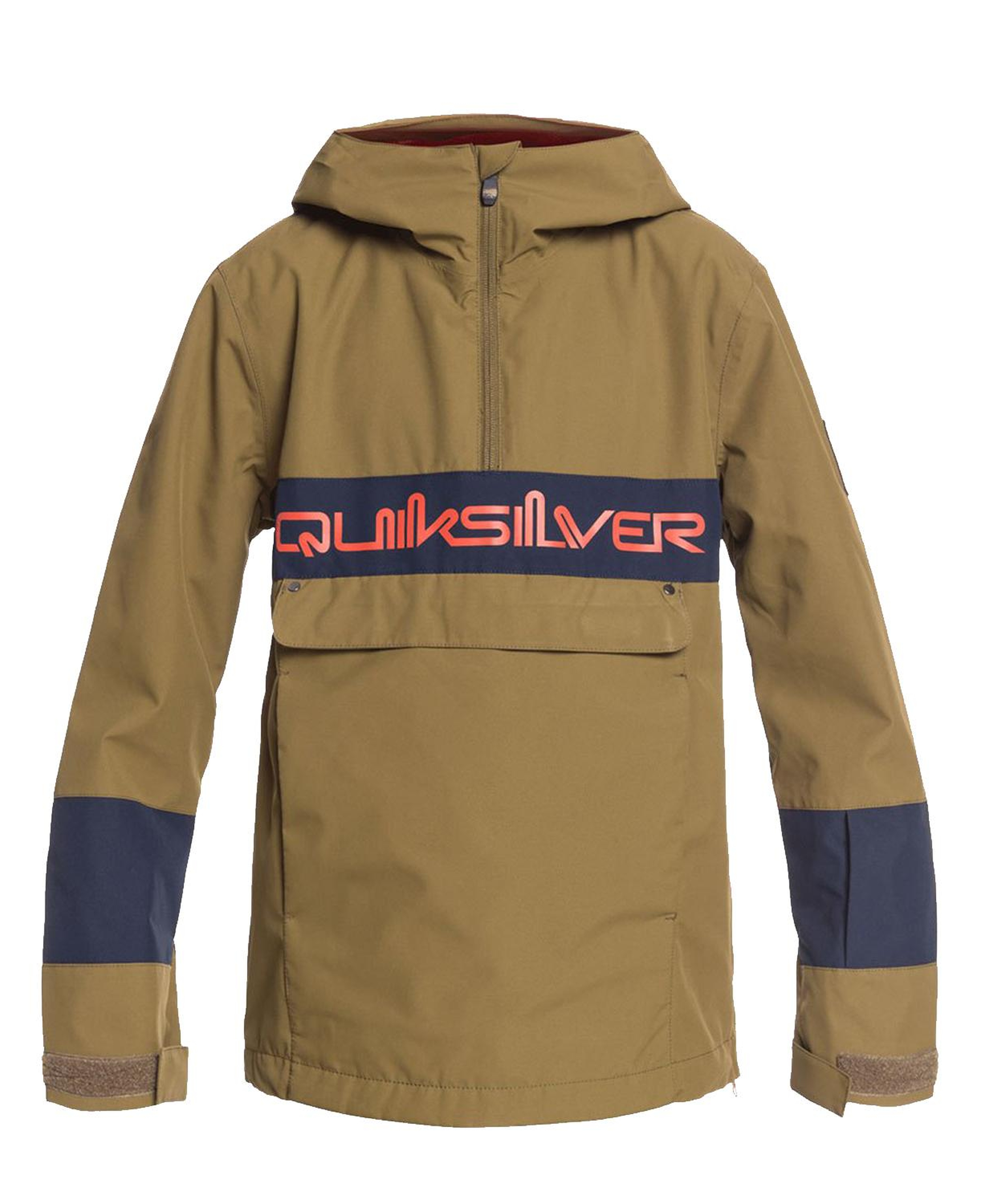 Quiksilver Steeze Youth B Erkek Çocuk Yeşil Snowboard Ceketi