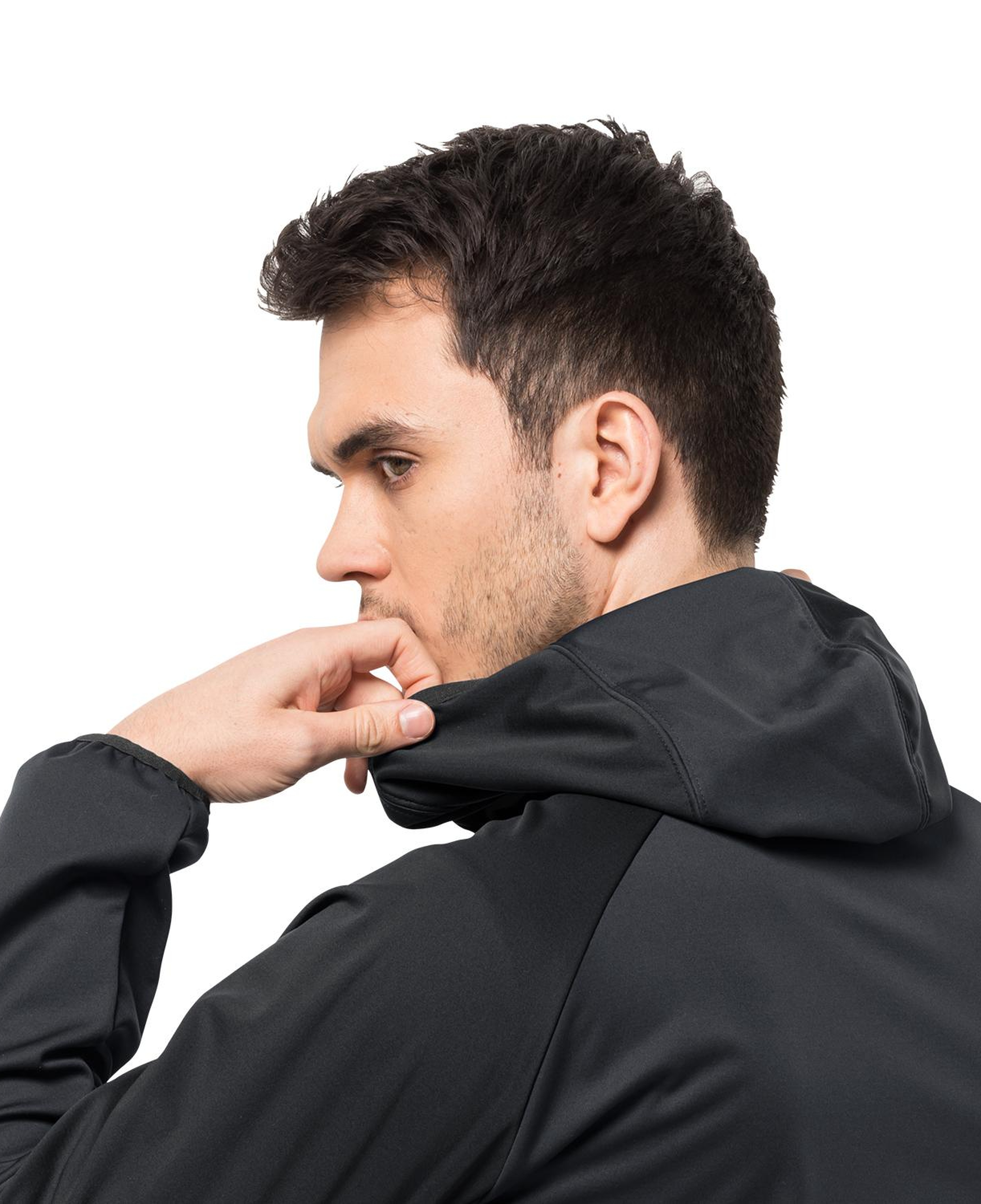 Jack Wolfskin Feldberg Hoody Erkek Gri Softshell