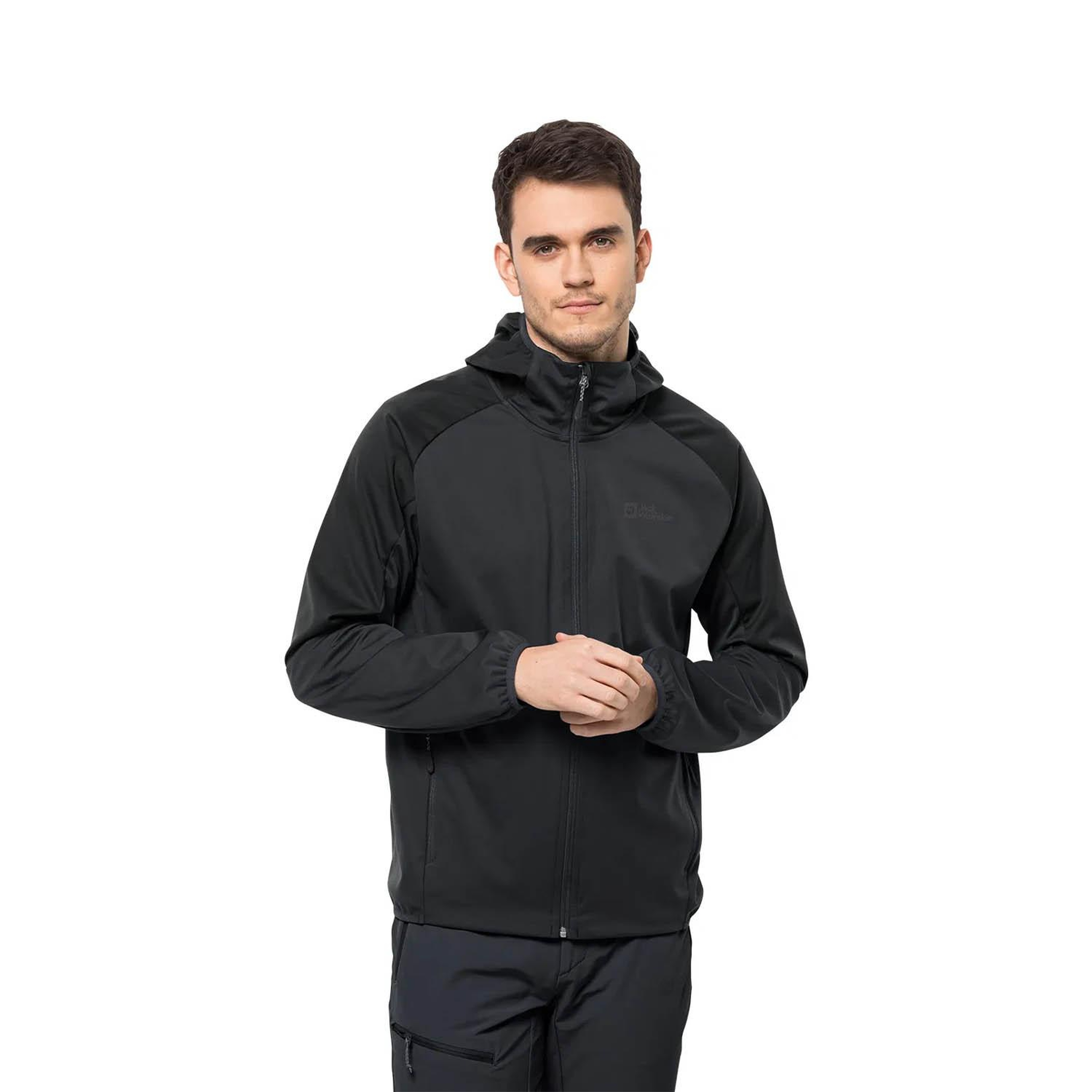 Jack Wolfskin Feldberg Hoody Erkek Gri Softshell