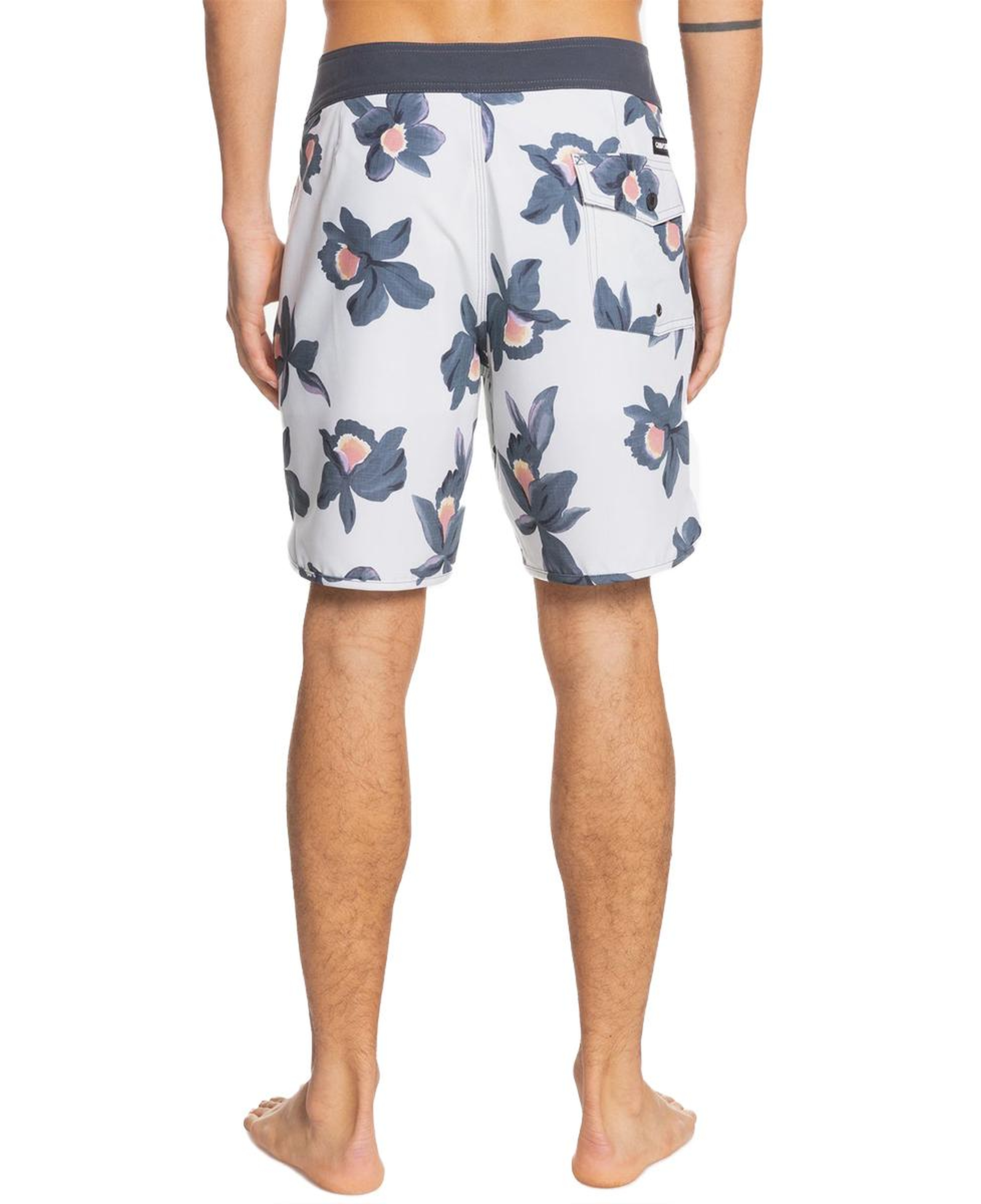 Quiksilver Surfsilk Mystic Sessions 18 Erkek Beyaz Boardshort