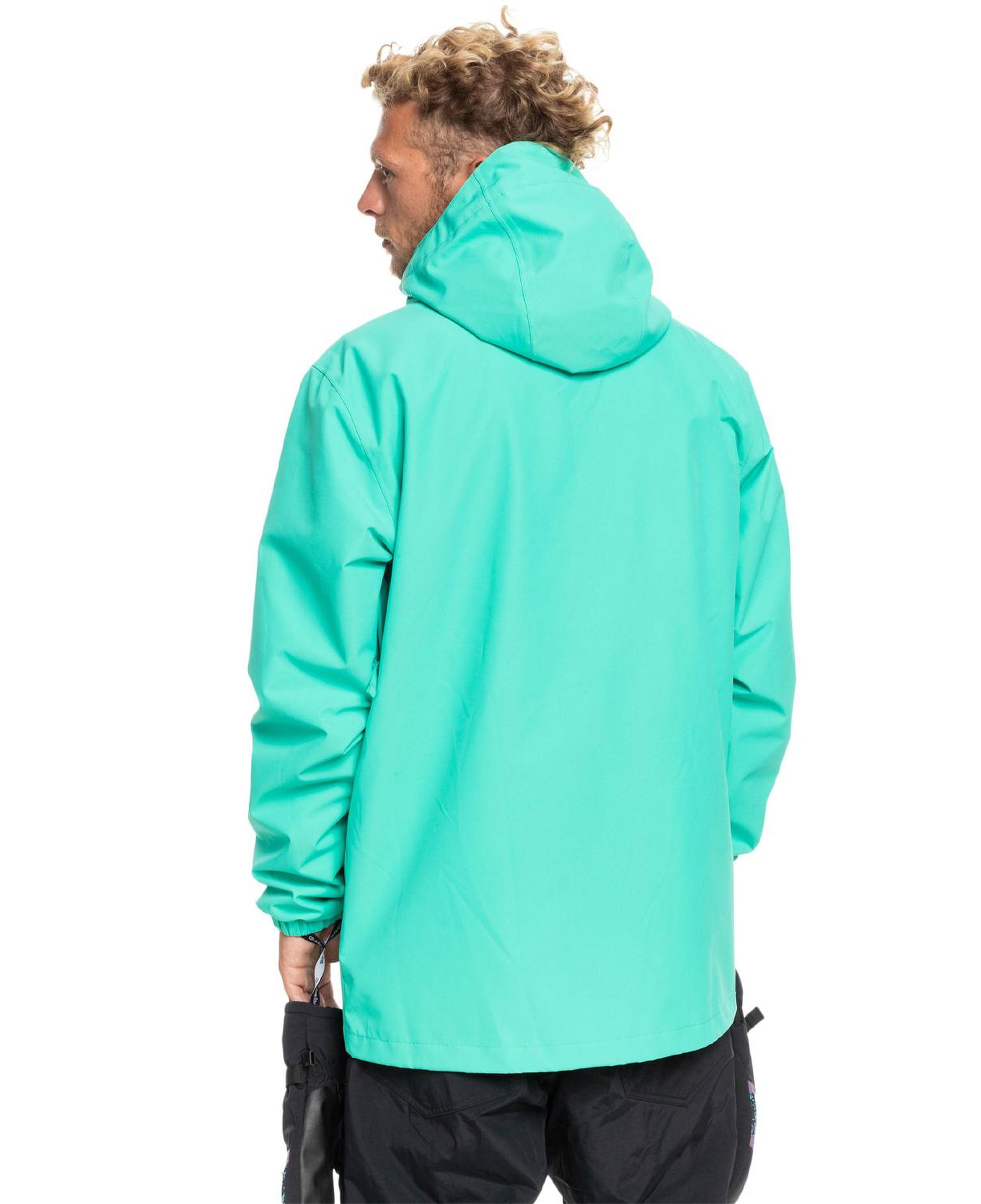Quiksilver High In The Hood Erkek Yeşil Snowboard Ceketi