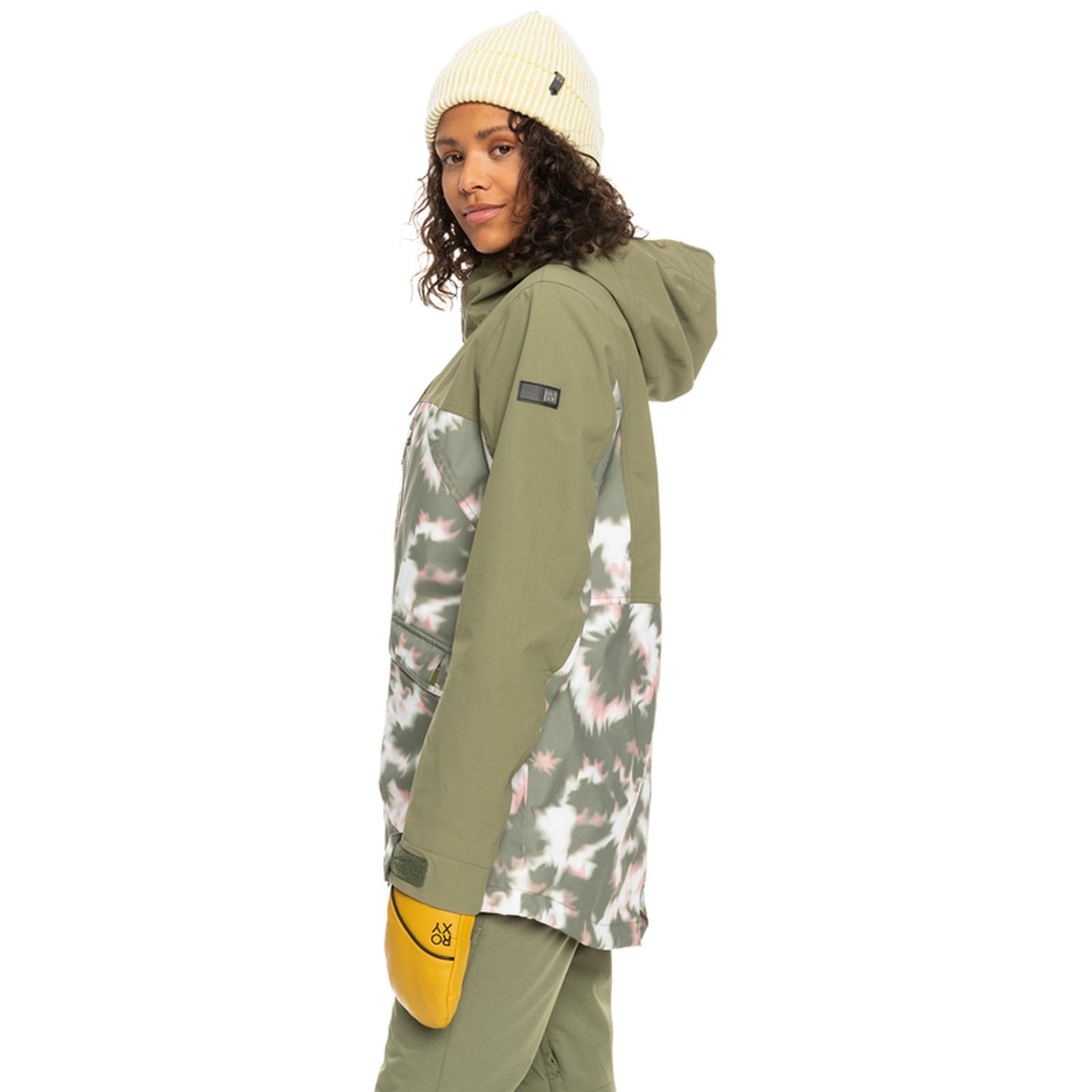 Roxy Stated Kadın Yeşil Snowboard Ceketi