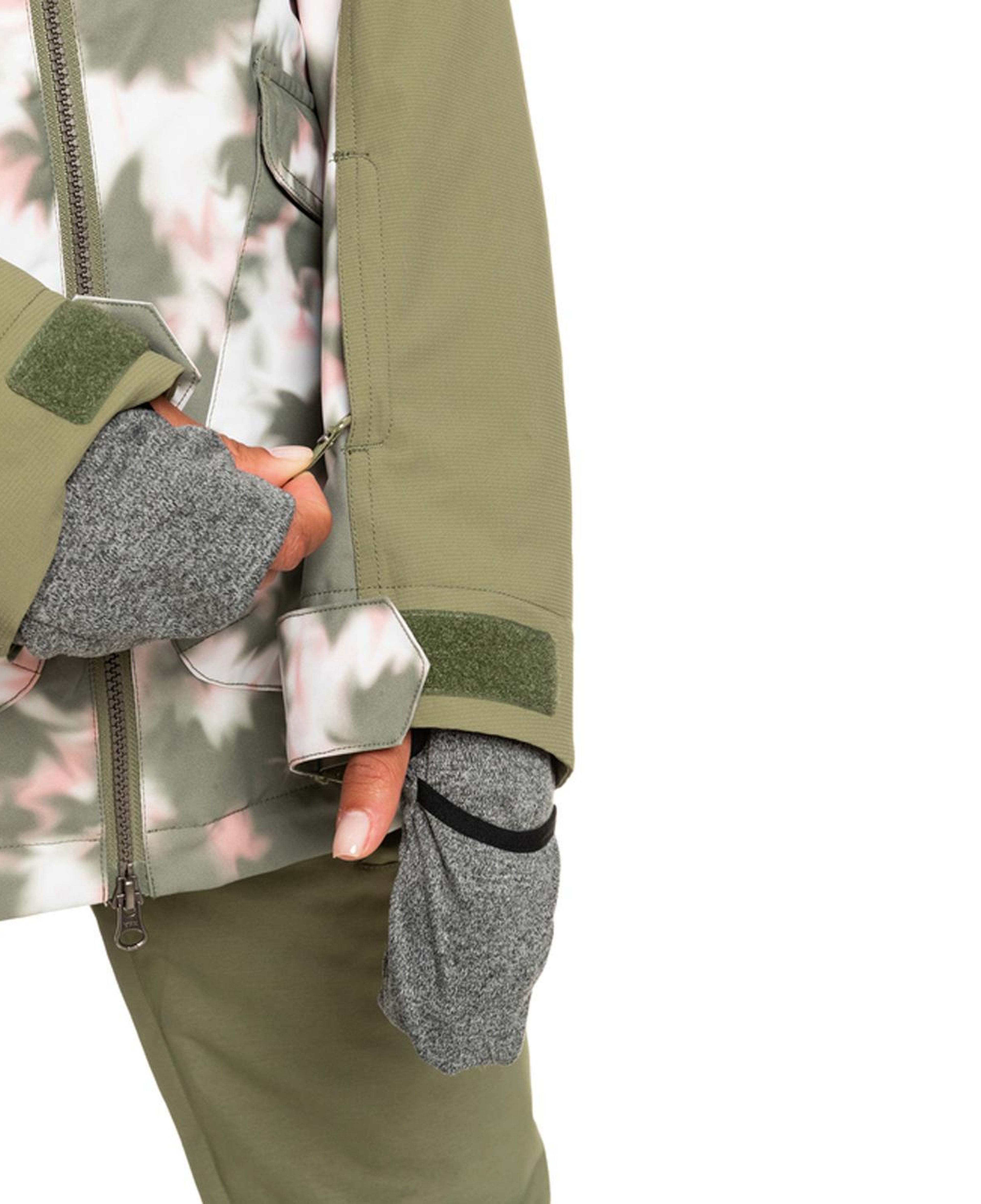 Roxy Stated Kadın Yeşil Snowboard Ceketi