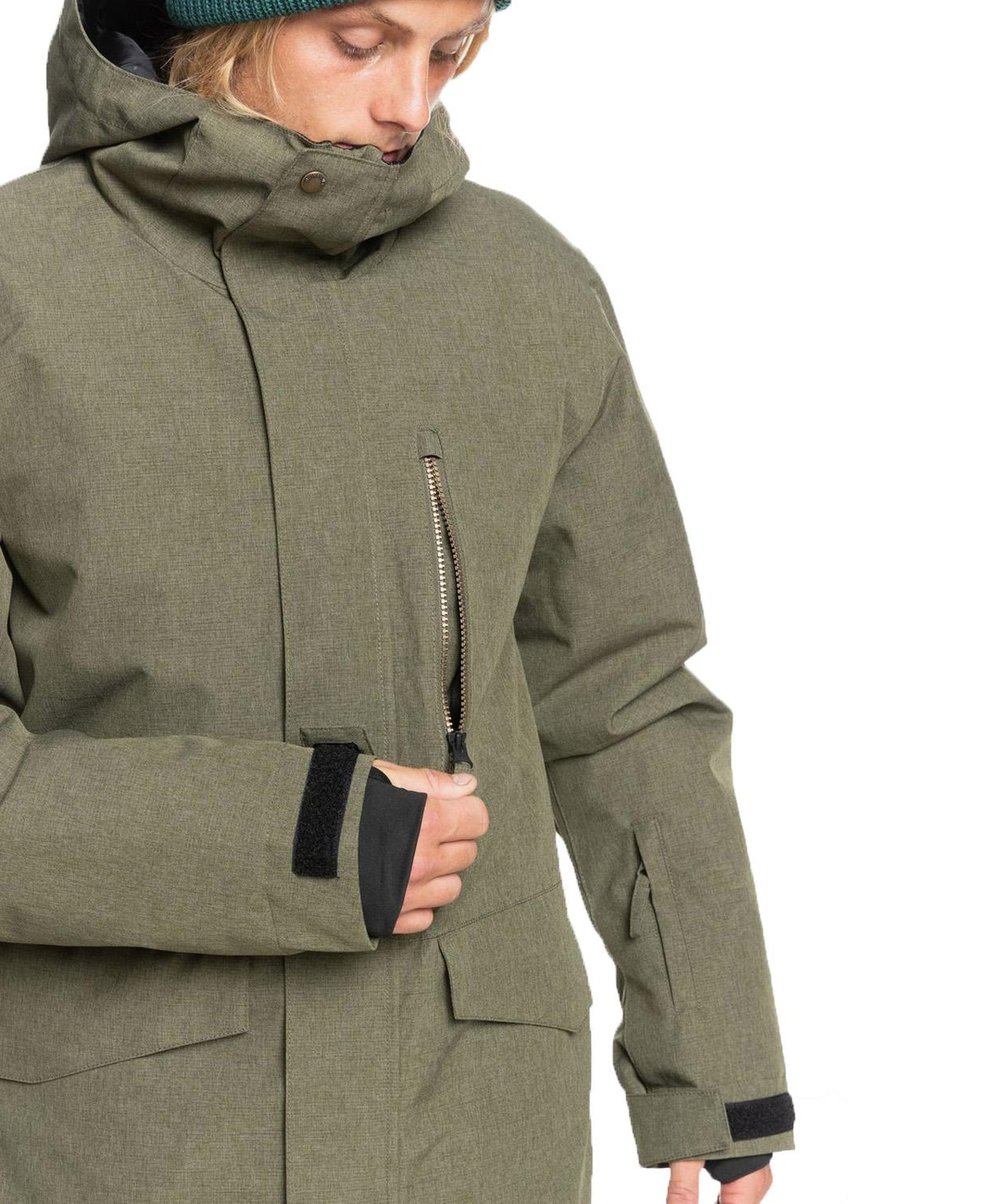 Quiksilver Mission Solid Erkek Snowboard Ceketi