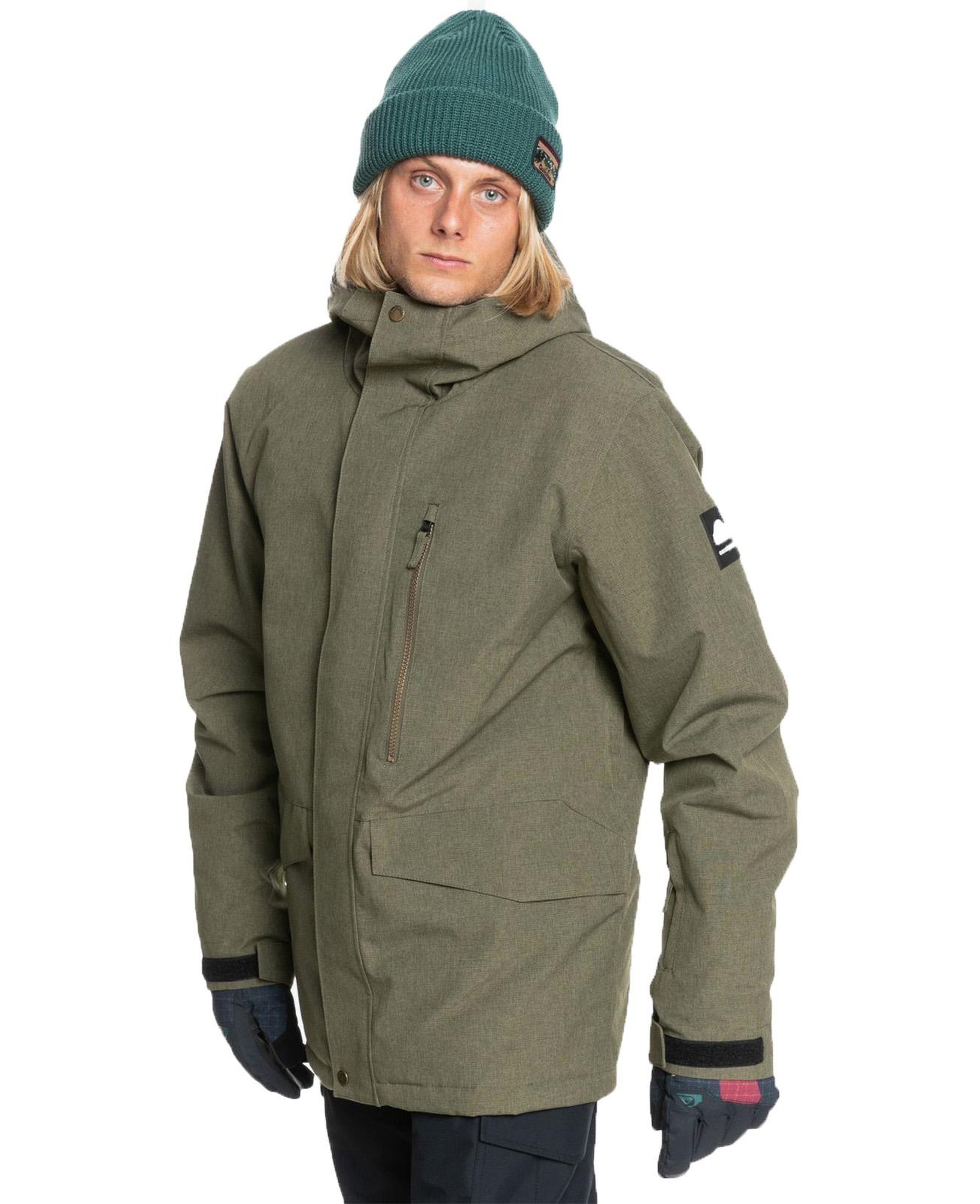 Quiksilver Mission Solid Erkek Snowboard Ceketi