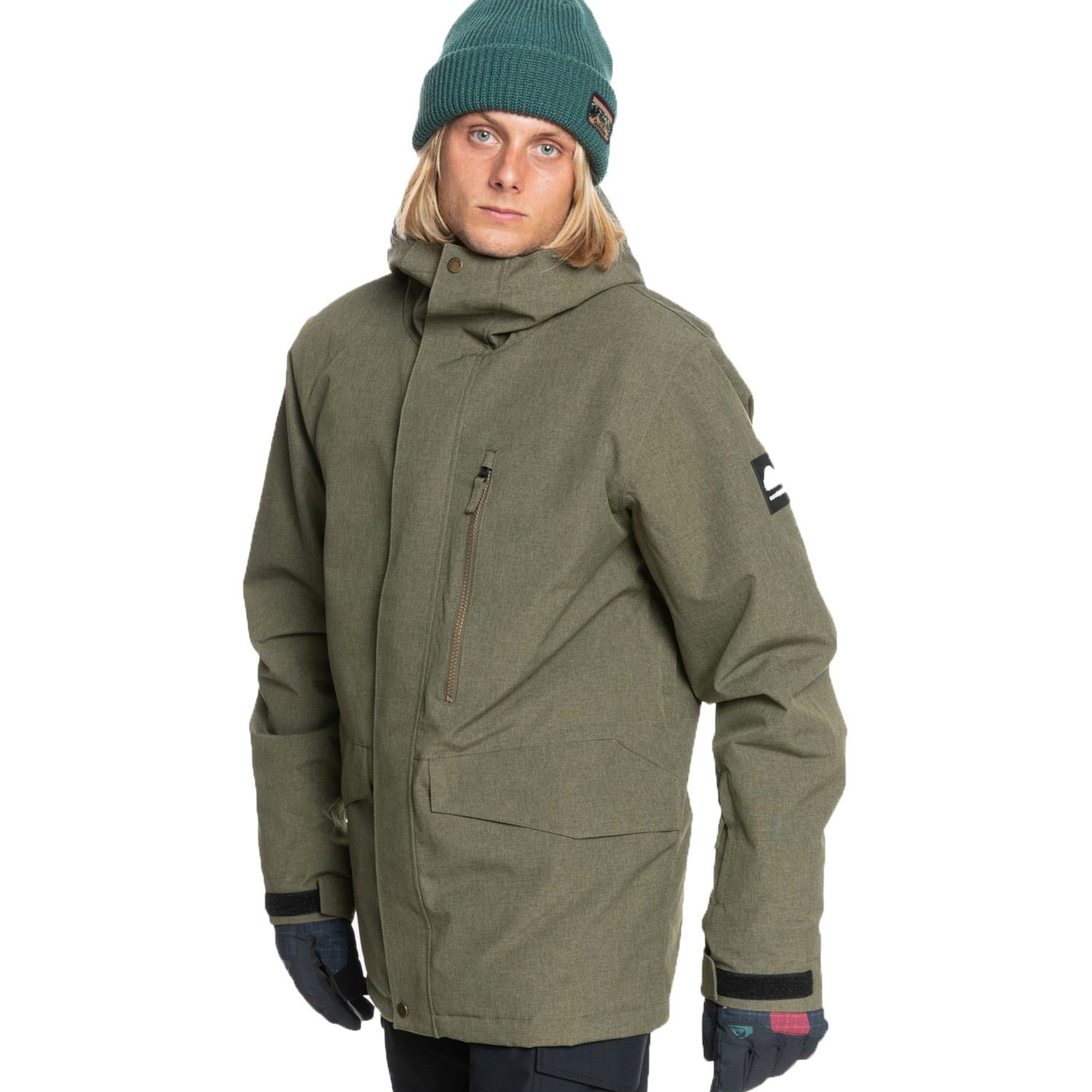 Quiksilver Mission Solid Erkek Snowboard Ceketi