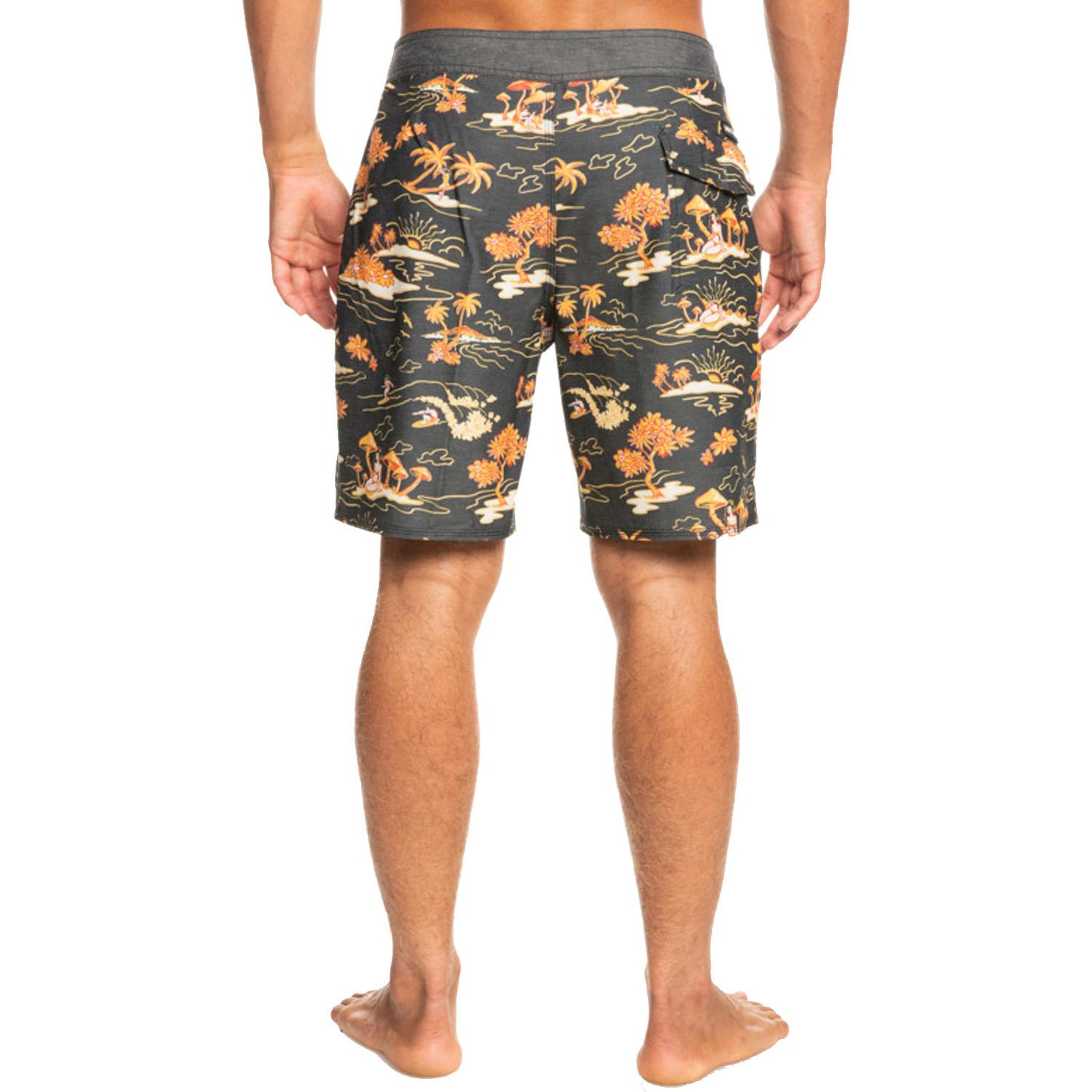 Quiksilver Hempstretch 69 18 Erkek Siyah Boardshort