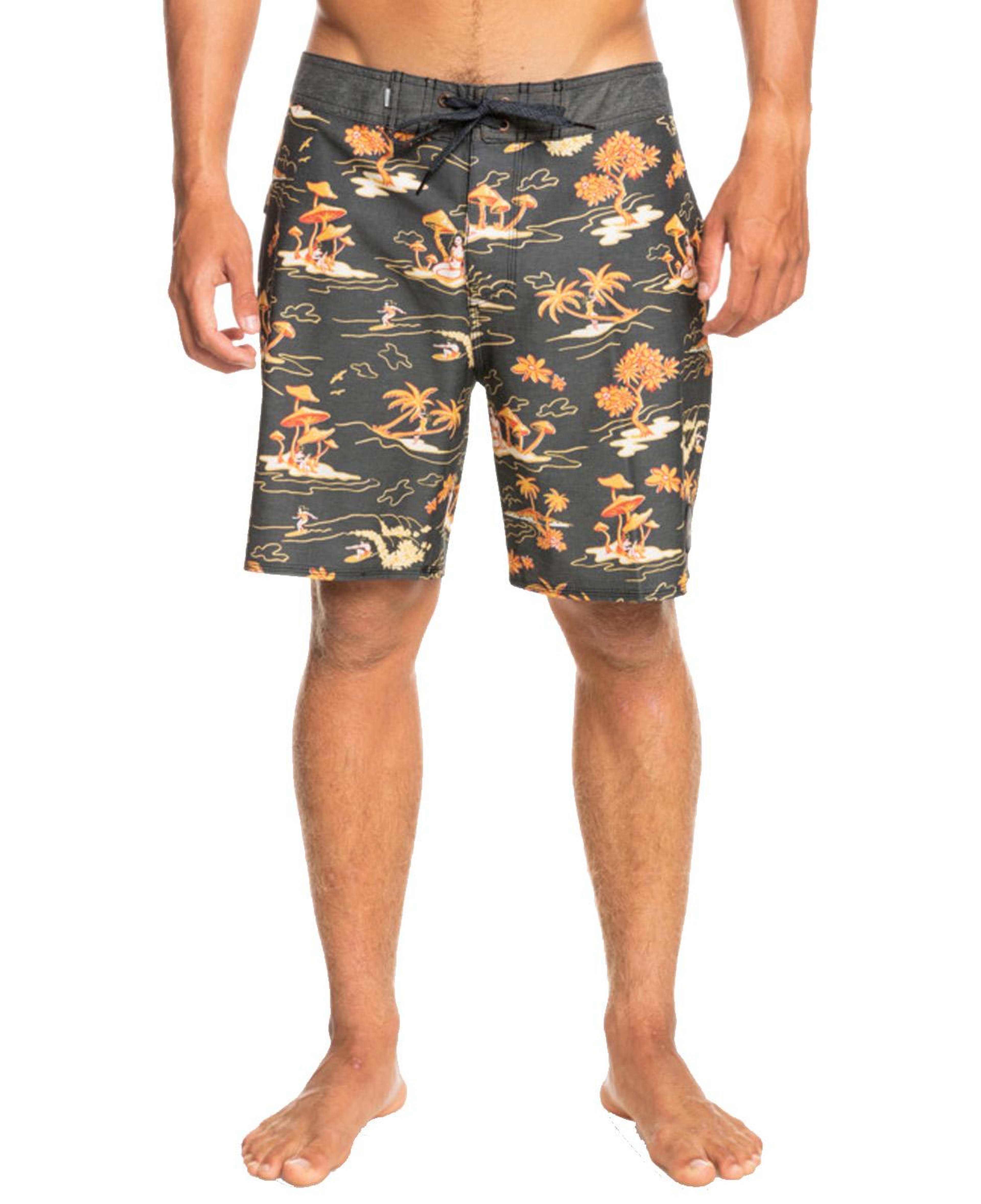 Quiksilver Hempstretch 69 18 Erkek Siyah Boardshort