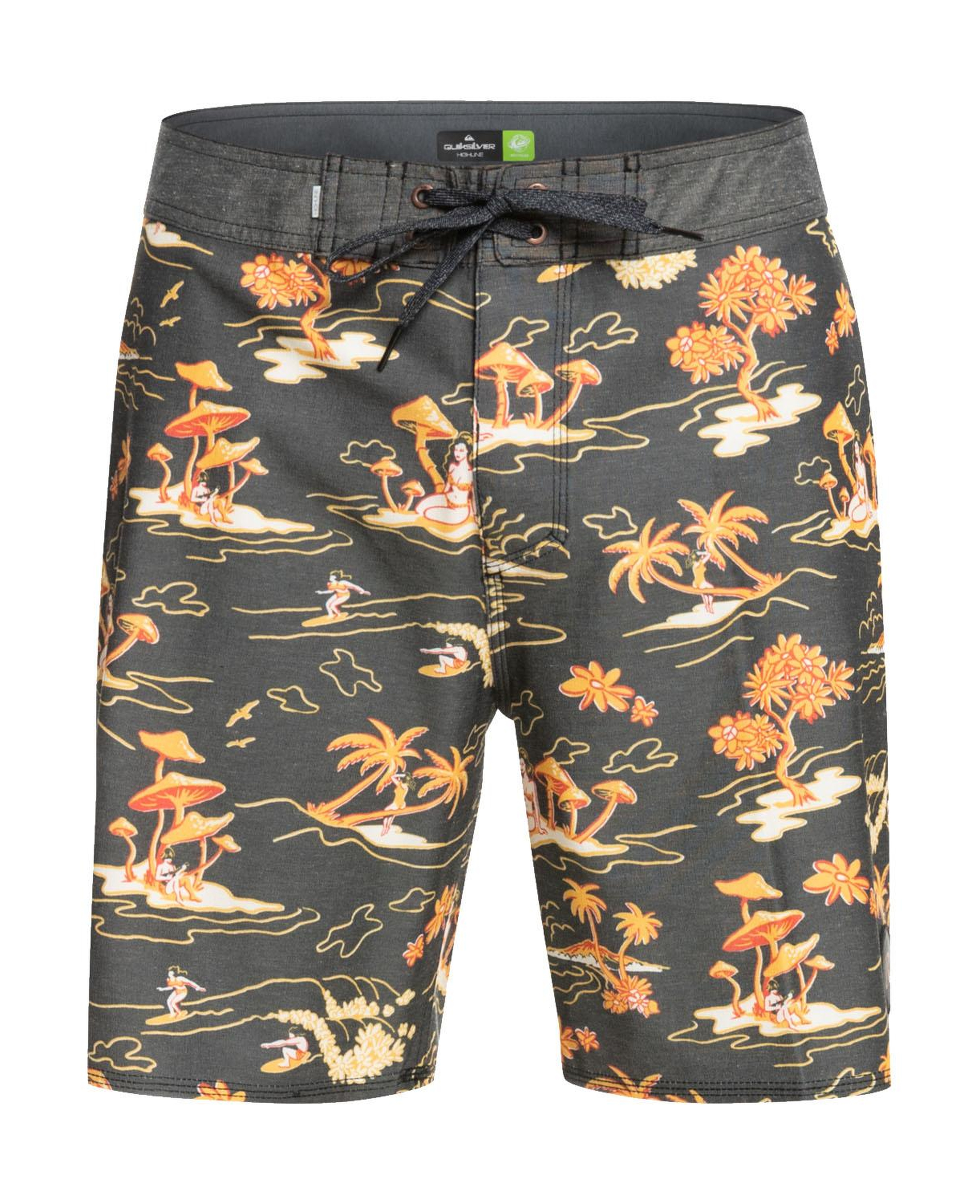 Quiksilver Hempstretch 69 18 Erkek Siyah Boardshort