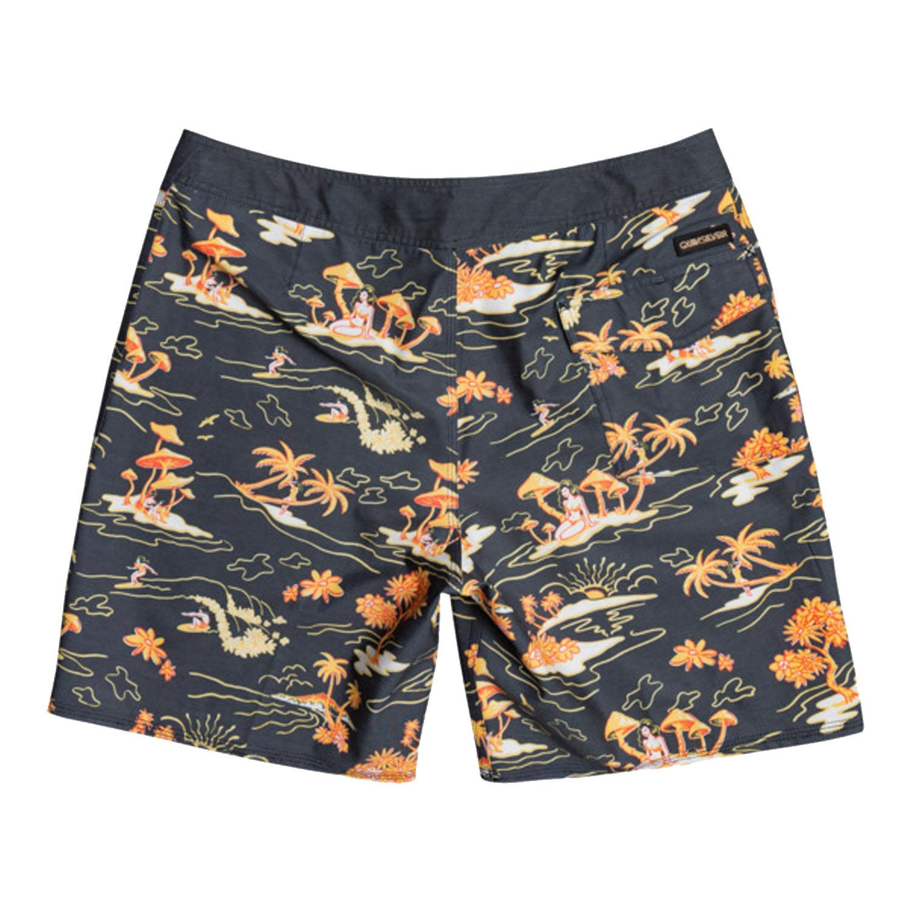 Quiksilver Hempstretch 69 18 Erkek Siyah Boardshort