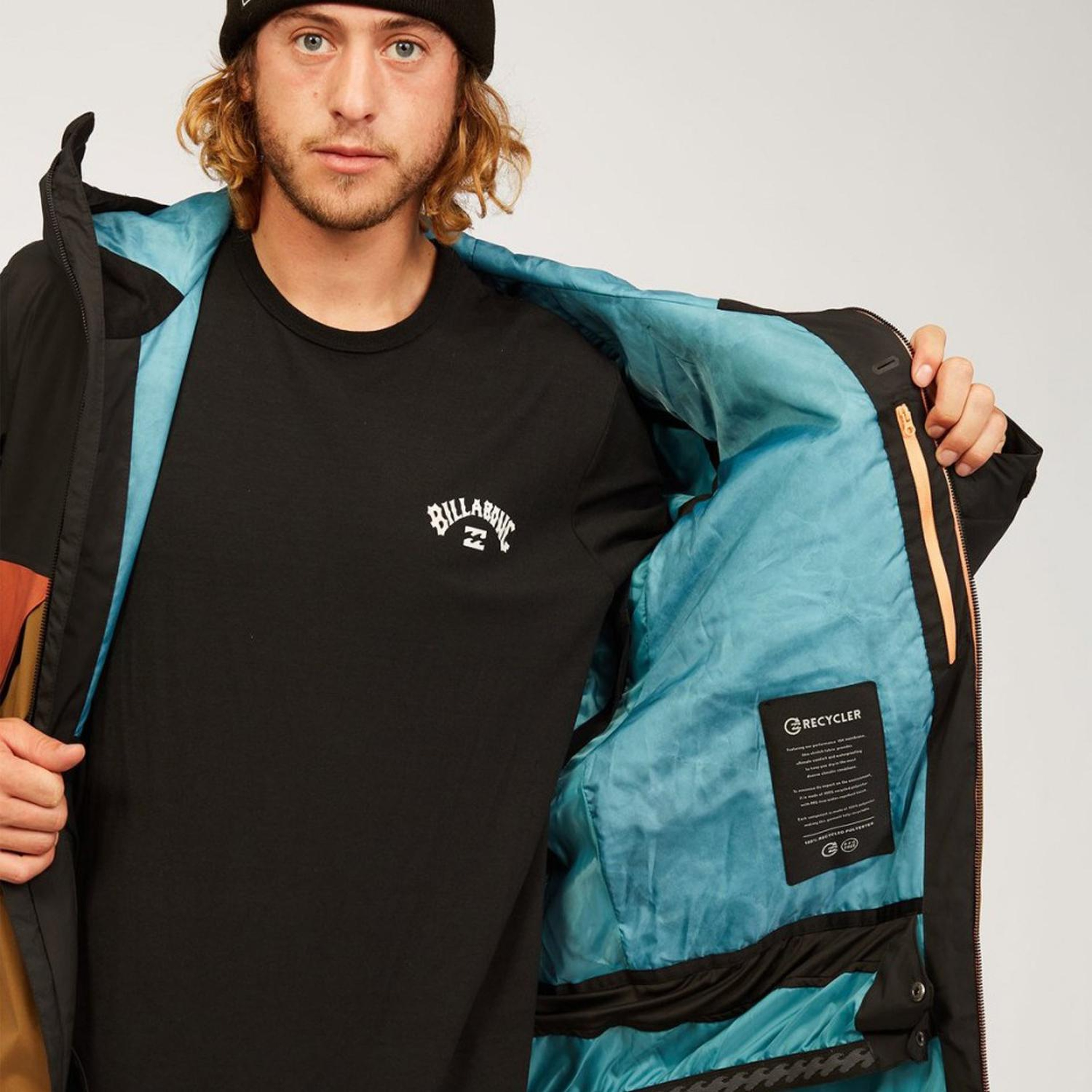 Billabong Expedition Erkek Kahverengi Snowboard Ceketi