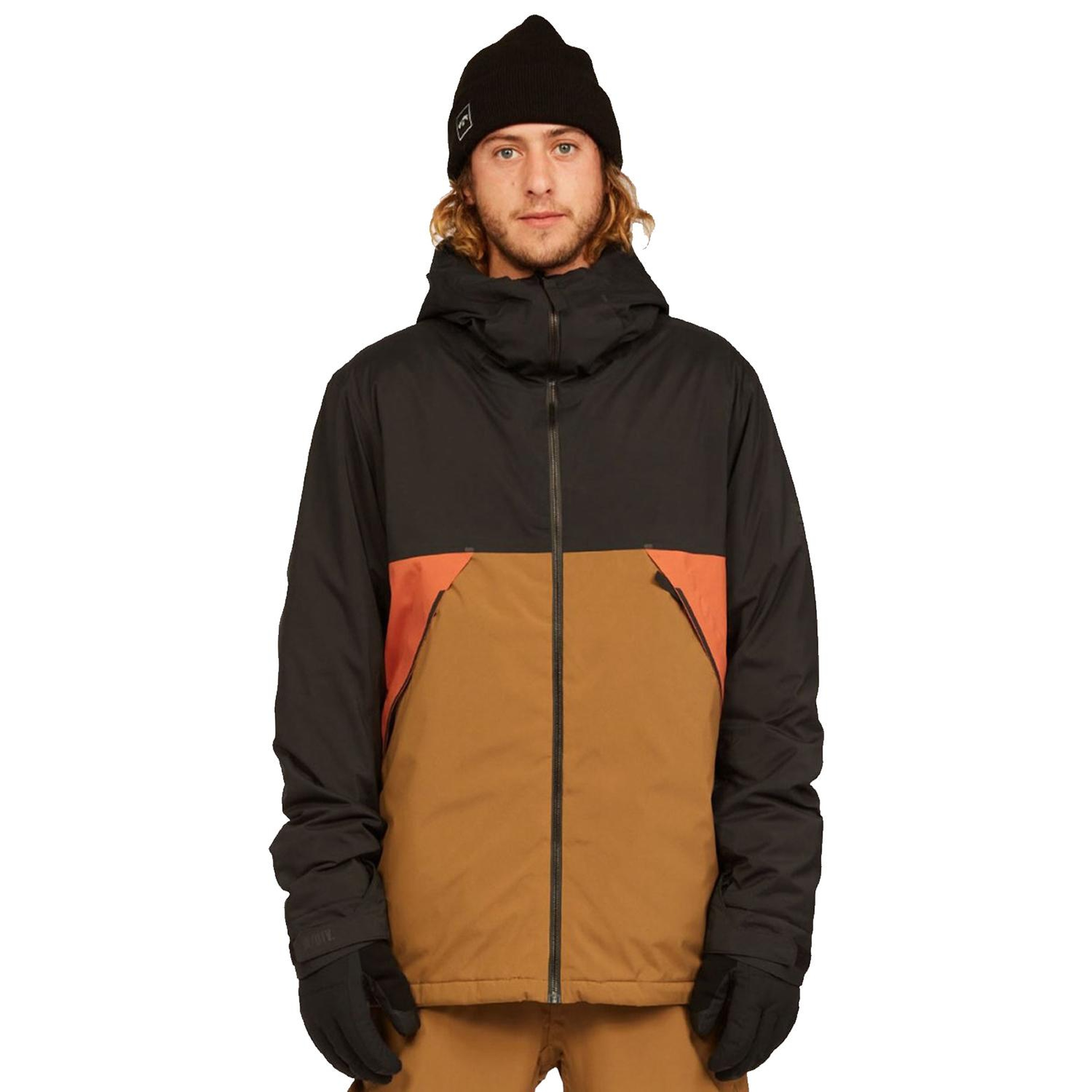Billabong Expedition Erkek Kahverengi Snowboard Ceketi