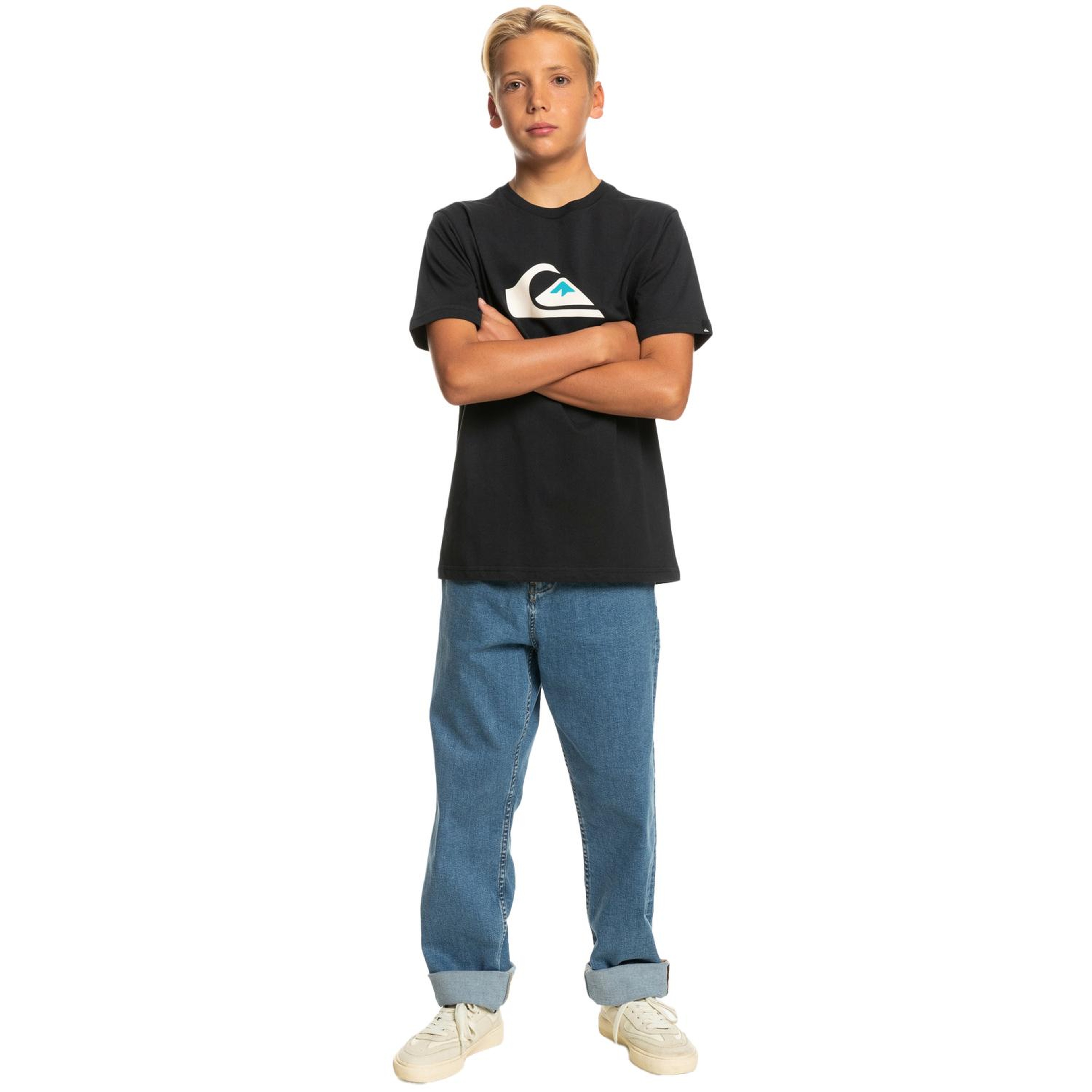 Quiksilver Comp Logo Erkek Çocuk Tişört