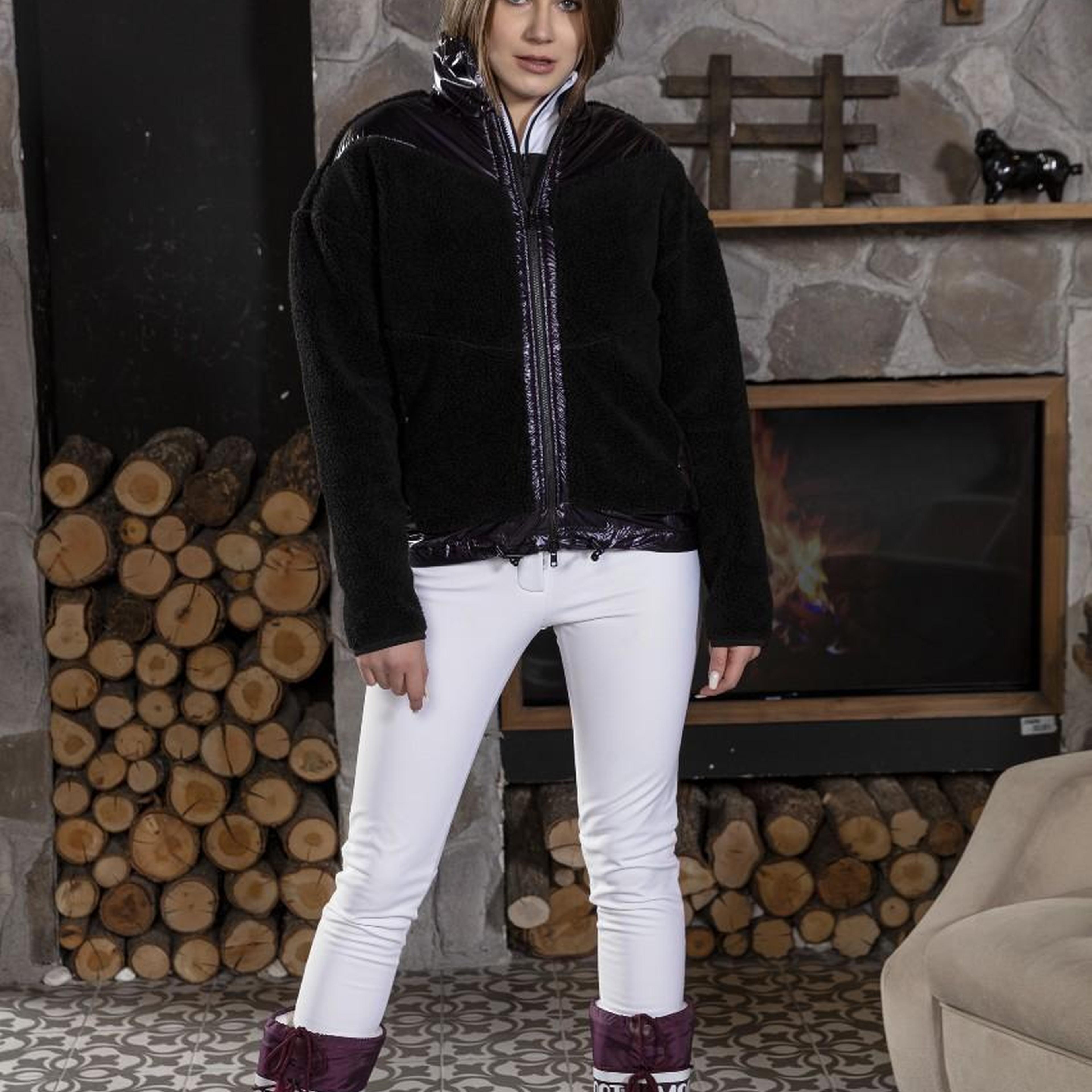 Bogner Fire&ice Saami Kadın Mavi Ceket