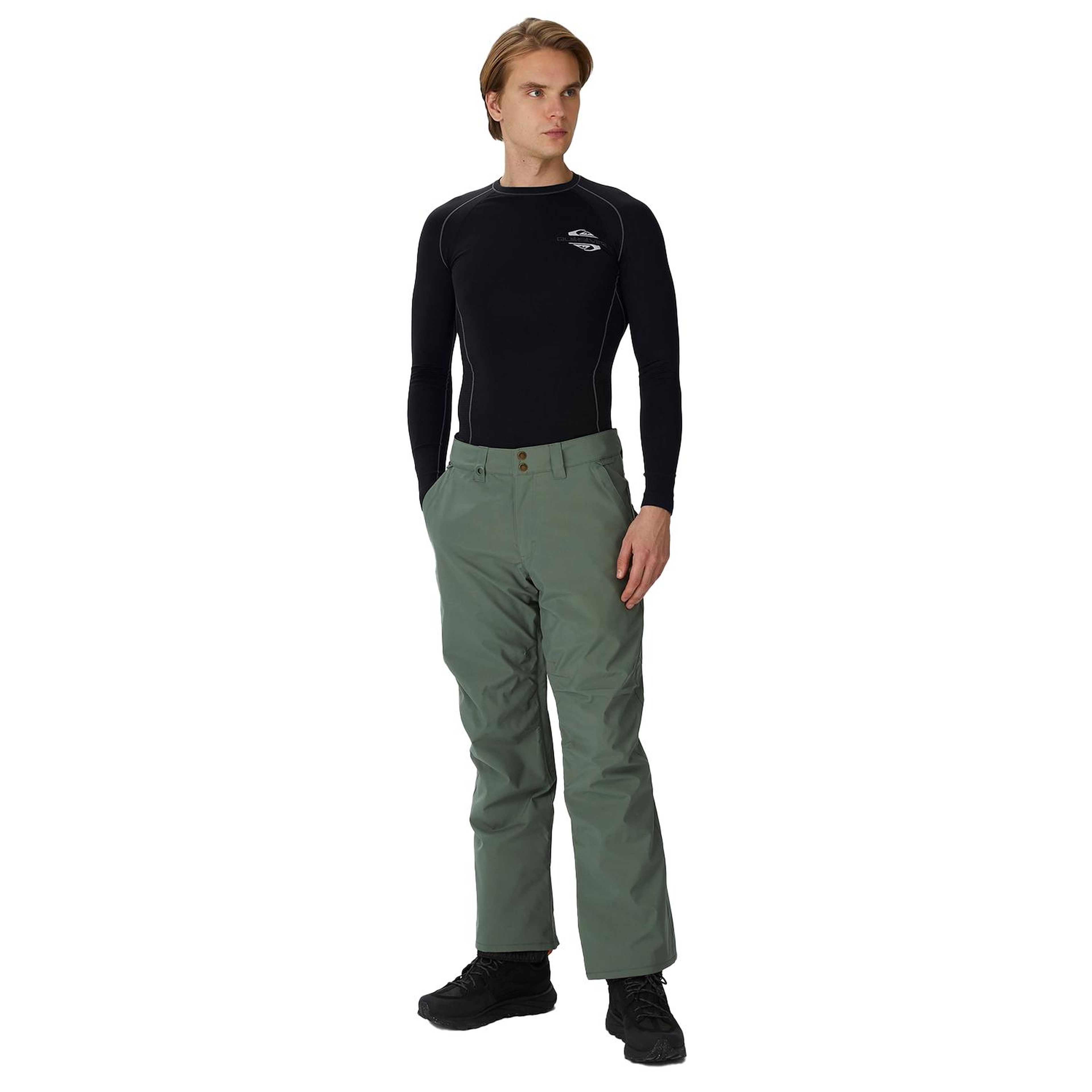 Quiksilver Territory Bdyw Top Erkek Siyah İçlik Üst