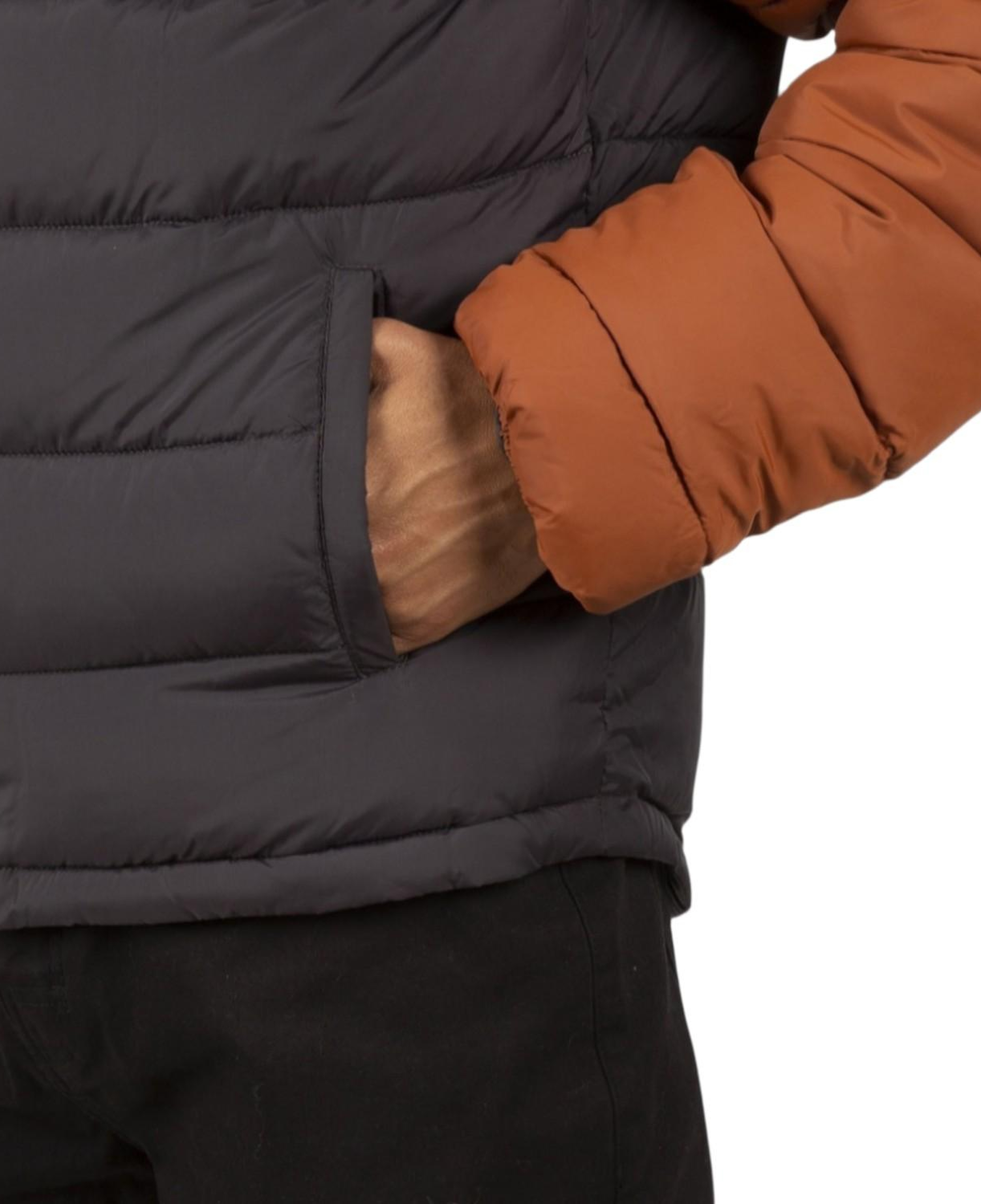 Trespass Oskar - Padded Erkek Gri Outdoor Ceketi