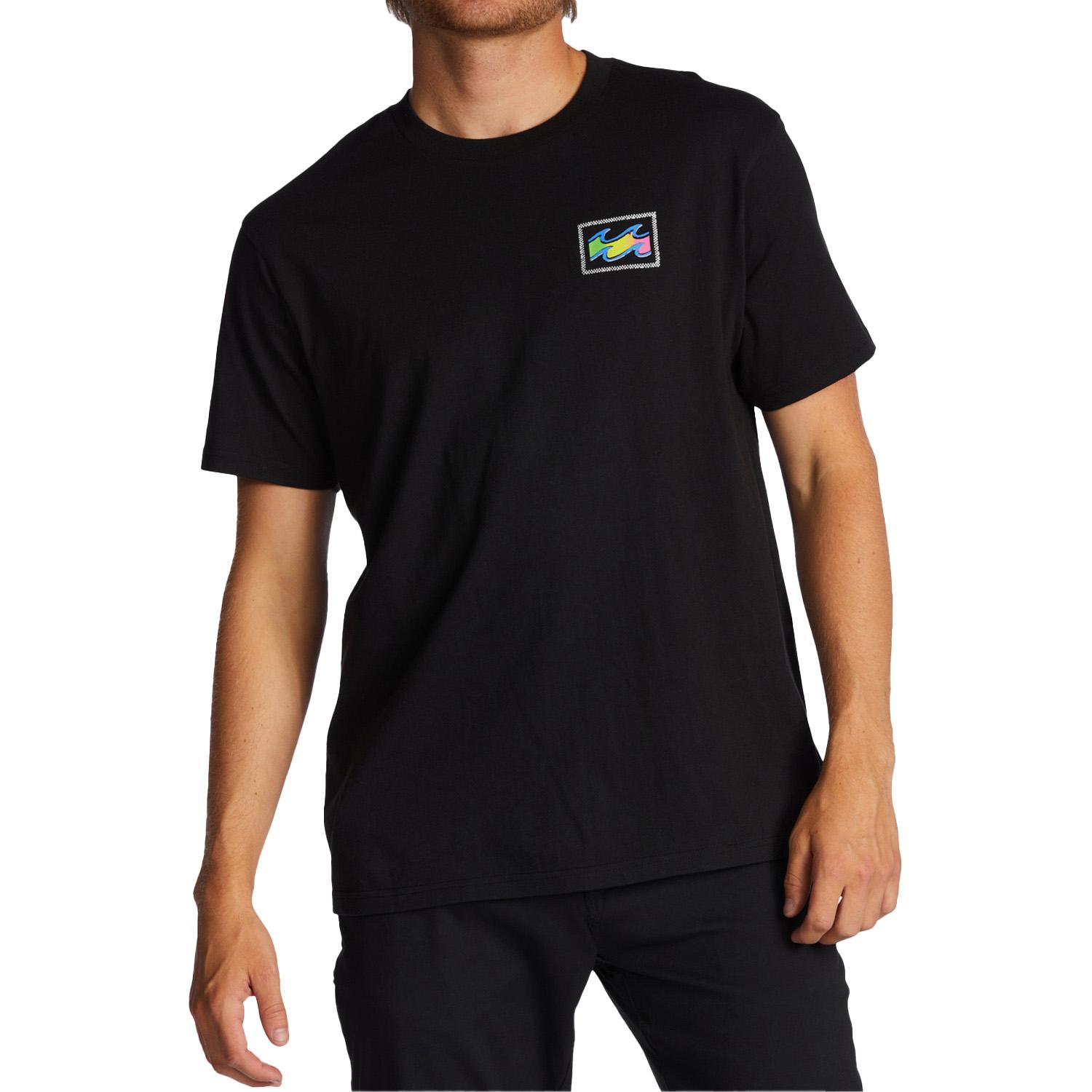 Billabong Crayon Wave Erkek Siyah Tişört